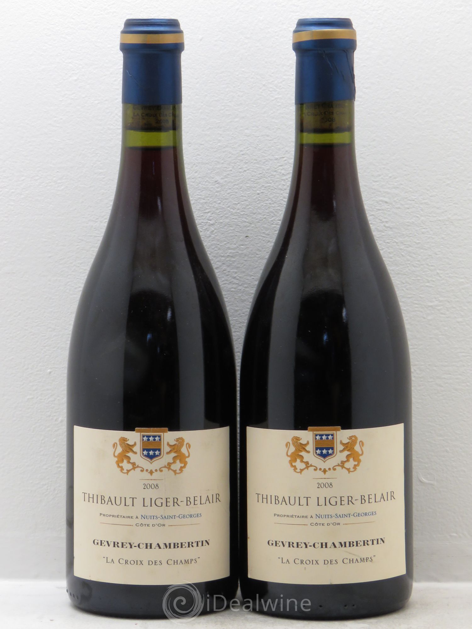 Gevrey-Chambertin La Croix des Champs Domaine Liger Belair 2008 - Posten von 2 Flaschen - 0