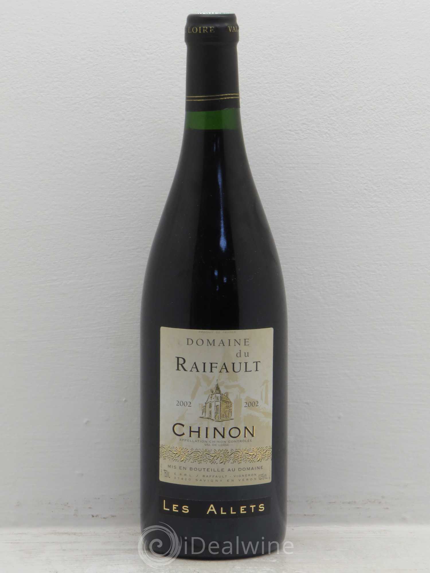 Chinon les allet domaine raifault 2005 - Posten von 1 Flasche - 0