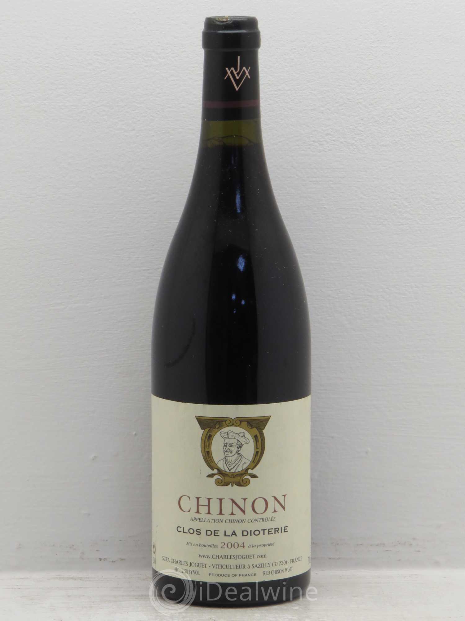 Chinon Clos de La Dioterie Charles Joguet 2004 - Lot de 1 bouteille - 0