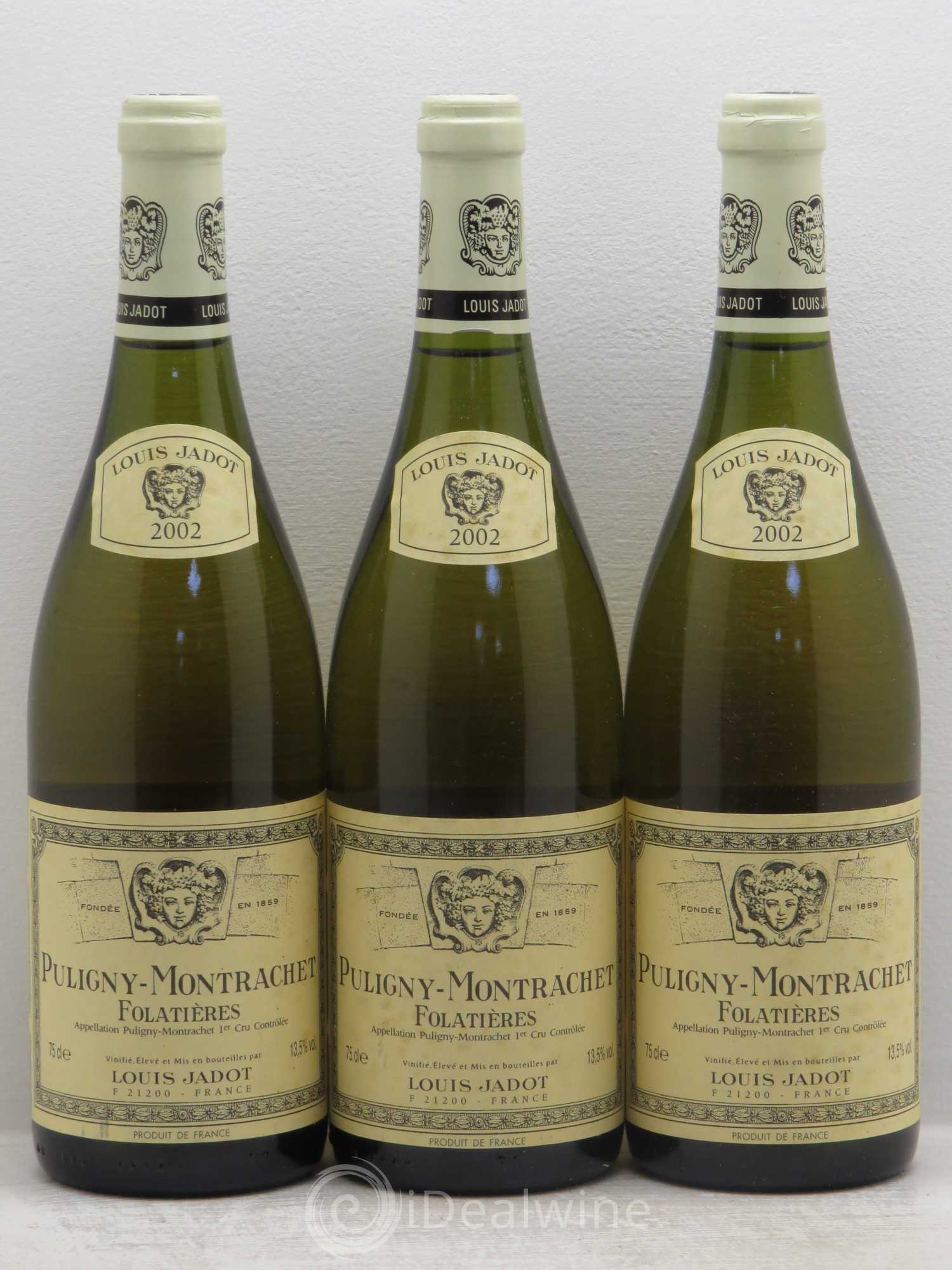 Puligny-Montrachet 1er Cru 2002 - Lot de 3 bouteilles - 0