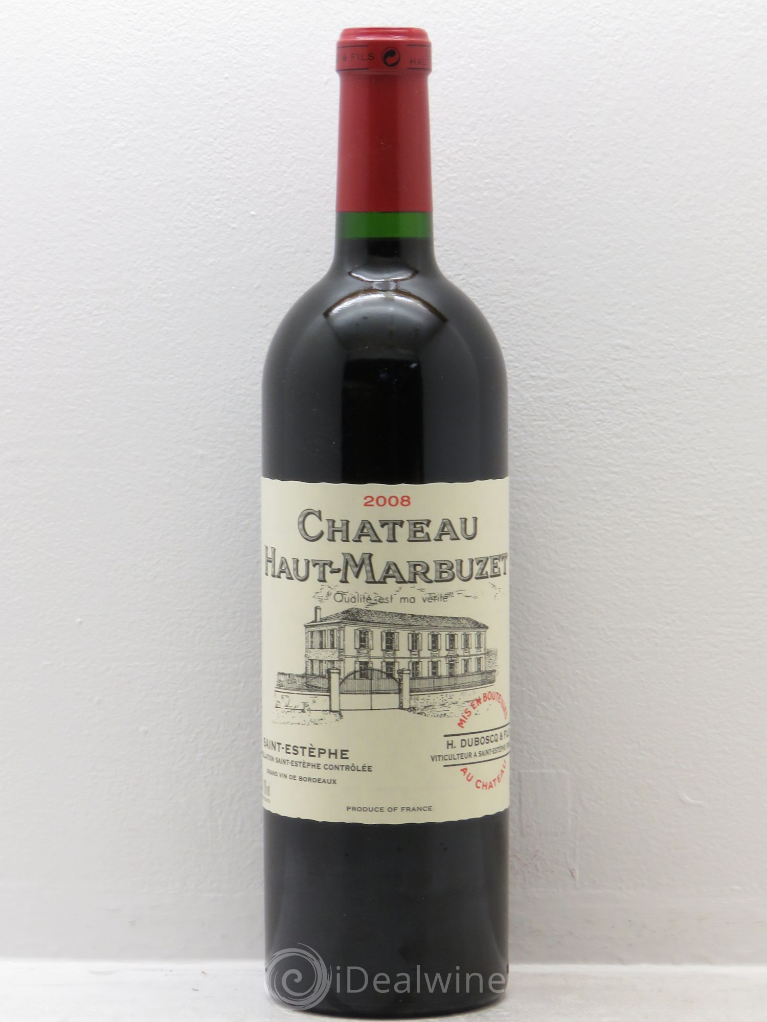 Château Haut Marbuzet 2008 - Lot de 6 bouteilles - 0