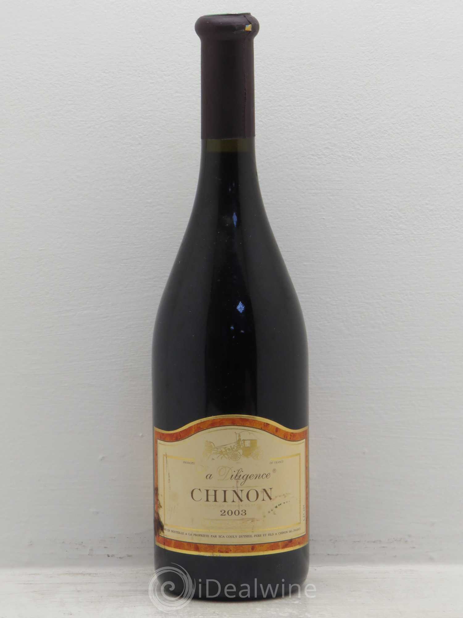 Chinon la diligence 2003 - Lot de 1 bouteille - 0