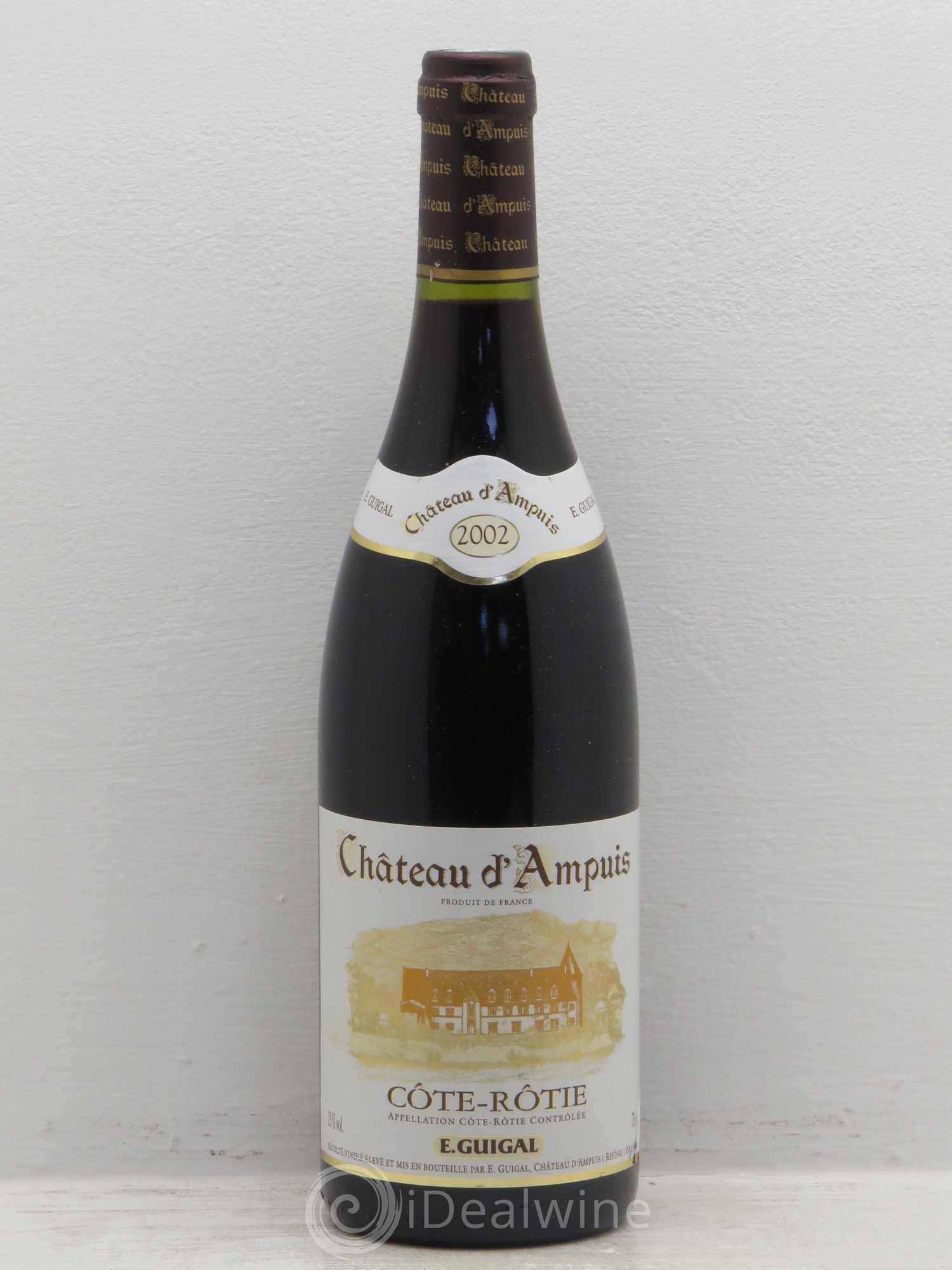 Côte-Rôtie Château d'Ampuis Guigal 2002 - Lot de 6 bouteilles - 0