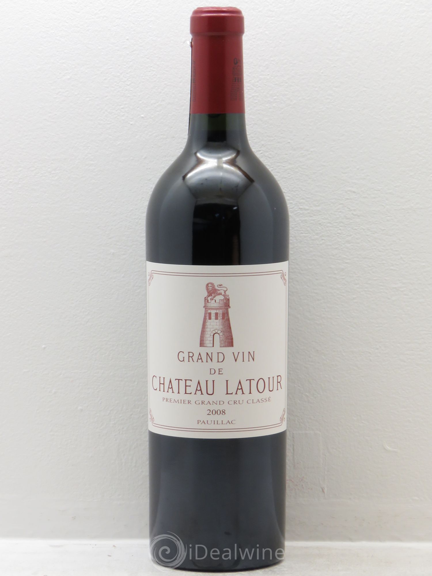 Château Latour 1er Grand Cru Classé 2008 - Lot de 1 bouteille - 0