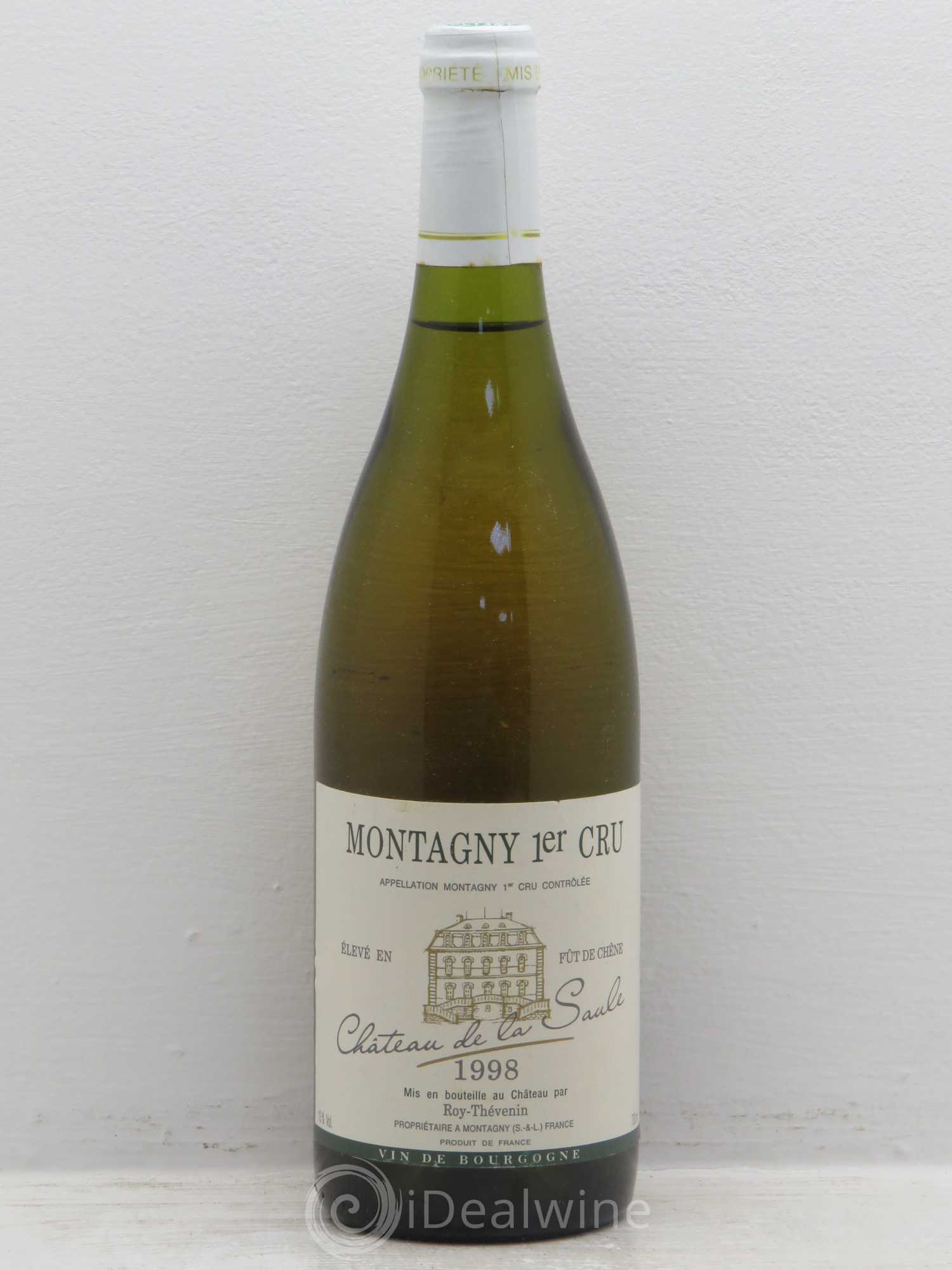 Montagny 1er Cru domaine de la saule 1998 - Posten von 1 Flasche - 0