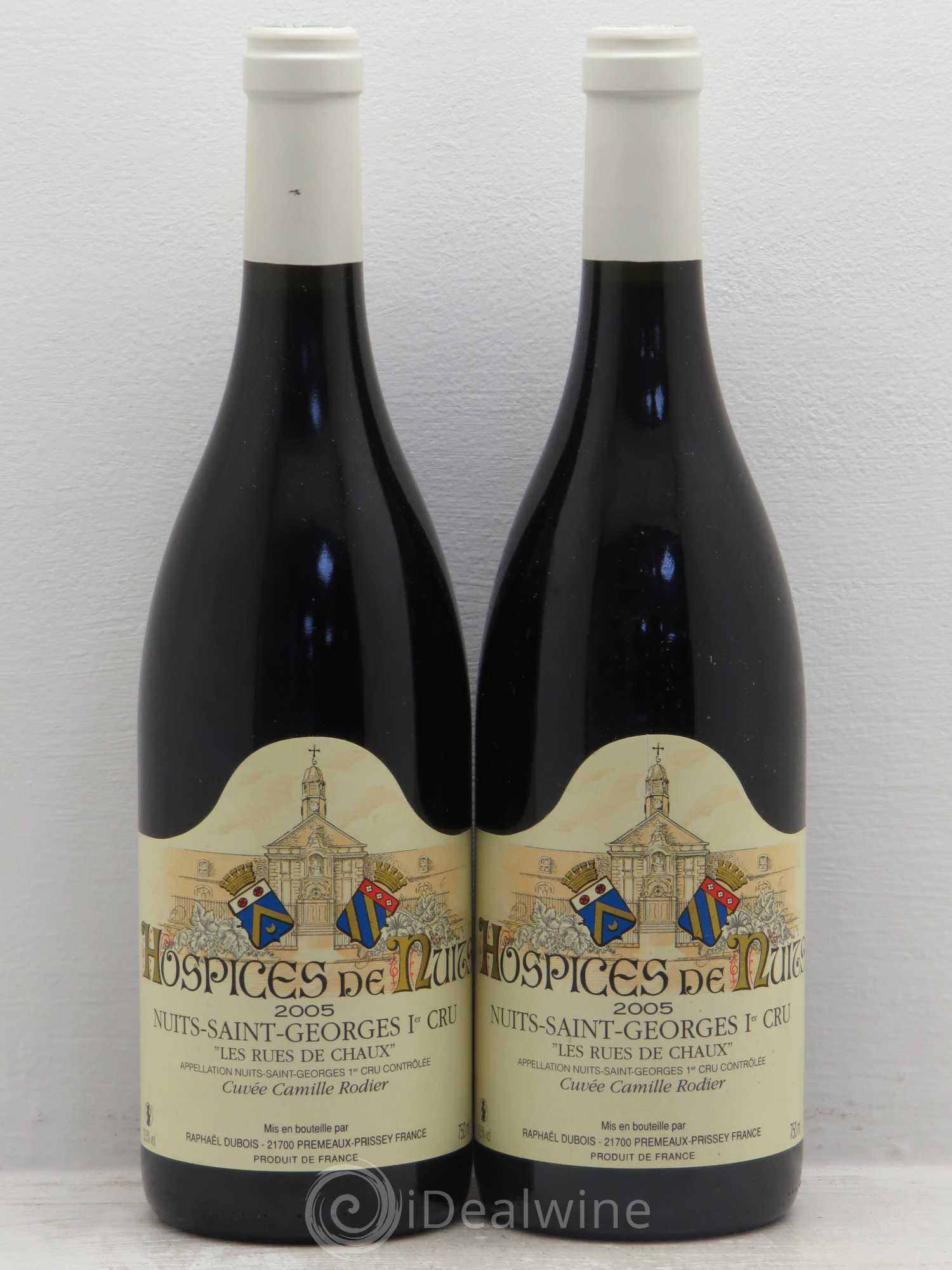 Nuits-Saint-Georges 1er Cru Camille rodier 2005 - Posten von 2 Flaschen - 0