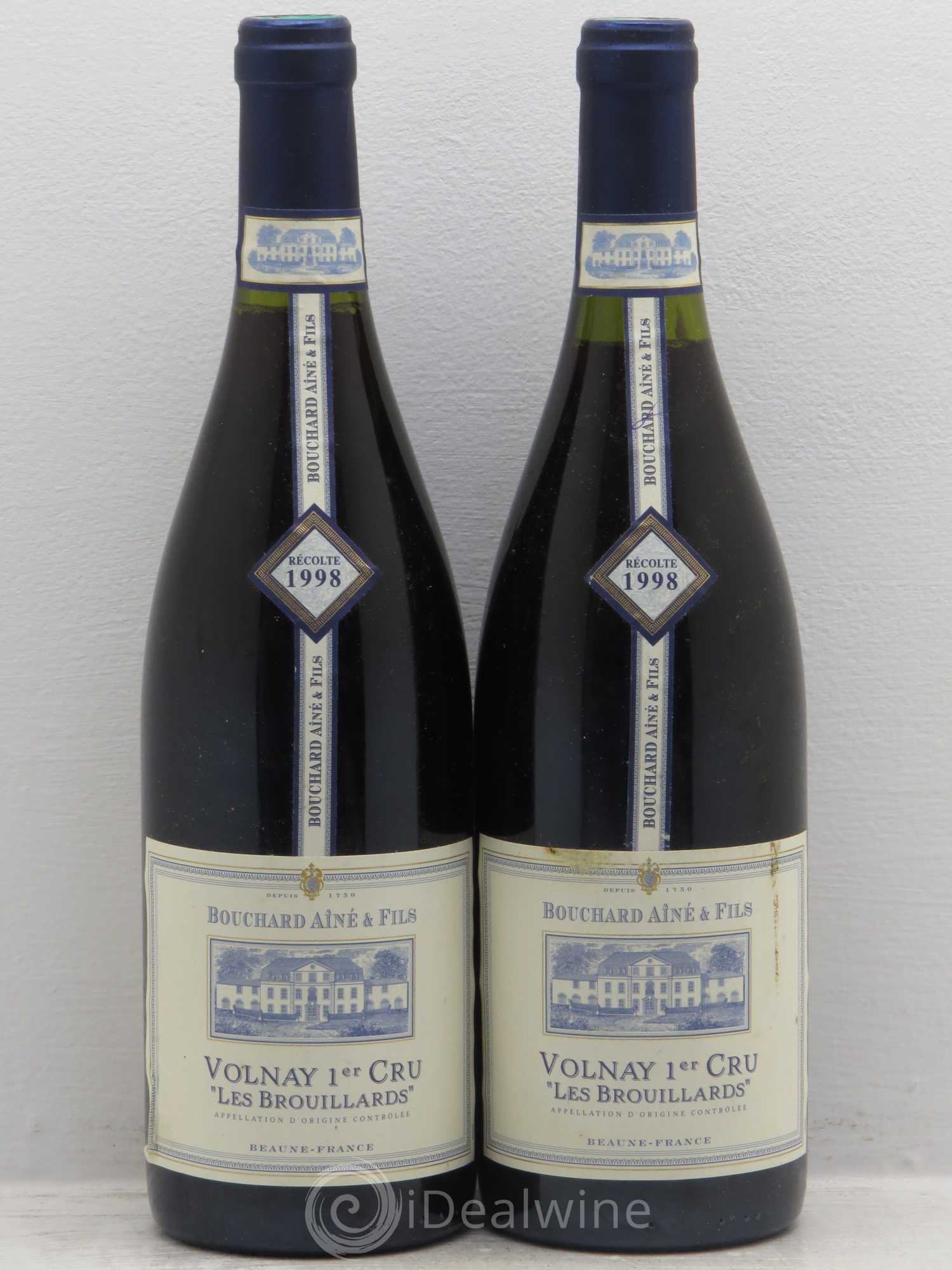 Volnay 1er Cru 1998 - Lot de 2 bouteilles - 0