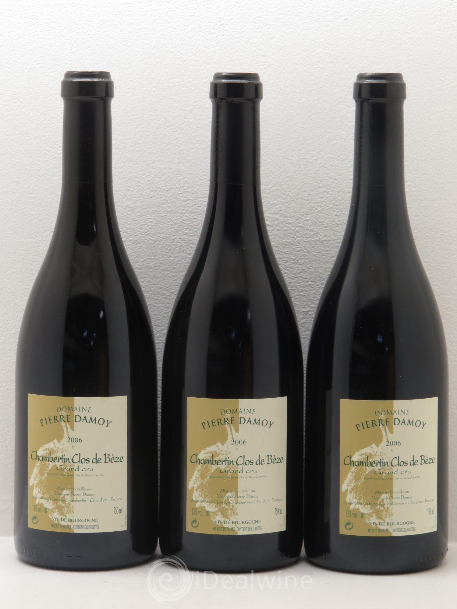 Chambertin Clos de Bèze Grand Cru Pierre Damoy 2006 - Lot de 3 bouteilles - 0