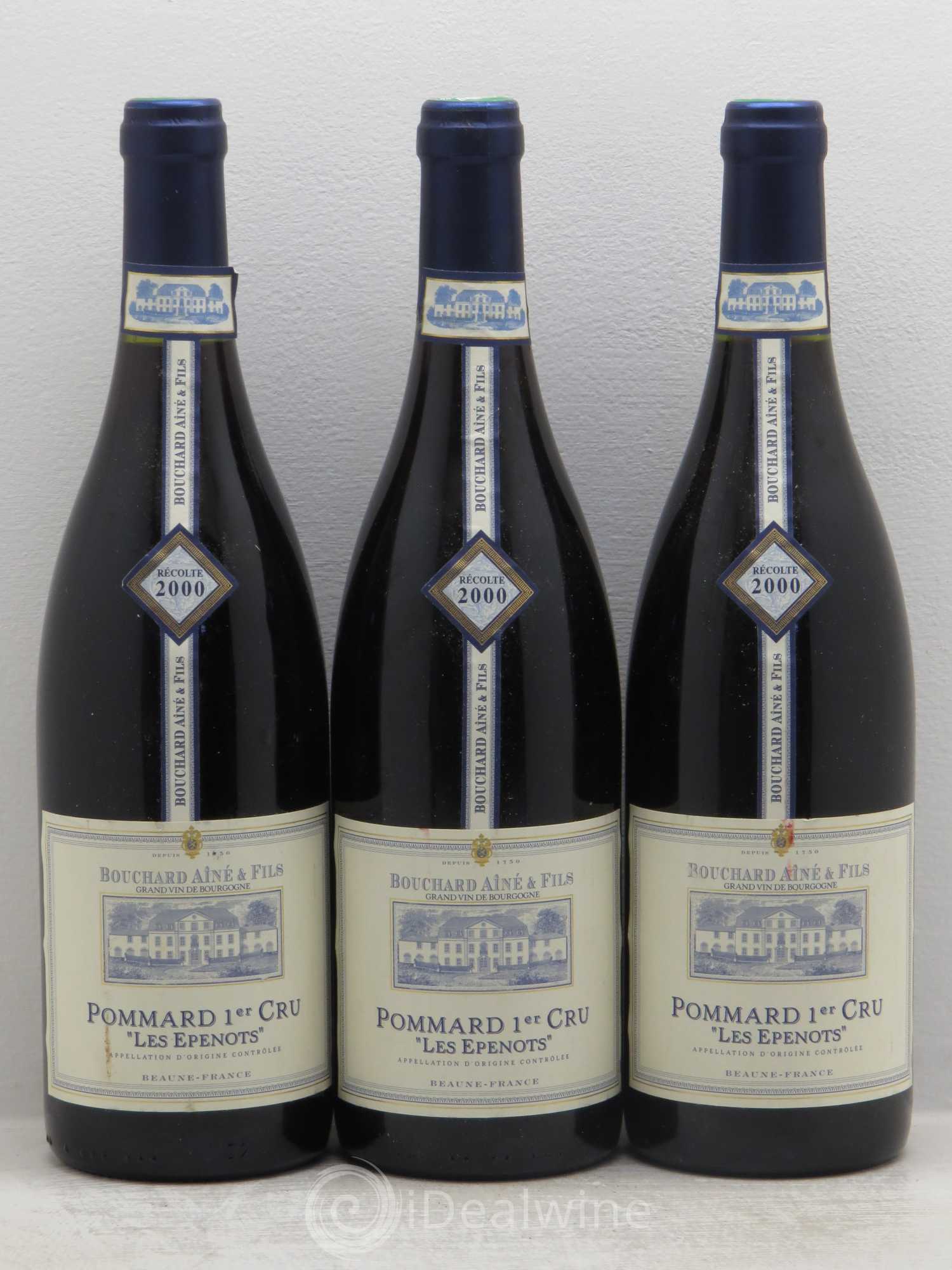 Pommard 1er Cru 2000 - Lot de 3 bouteilles - 0