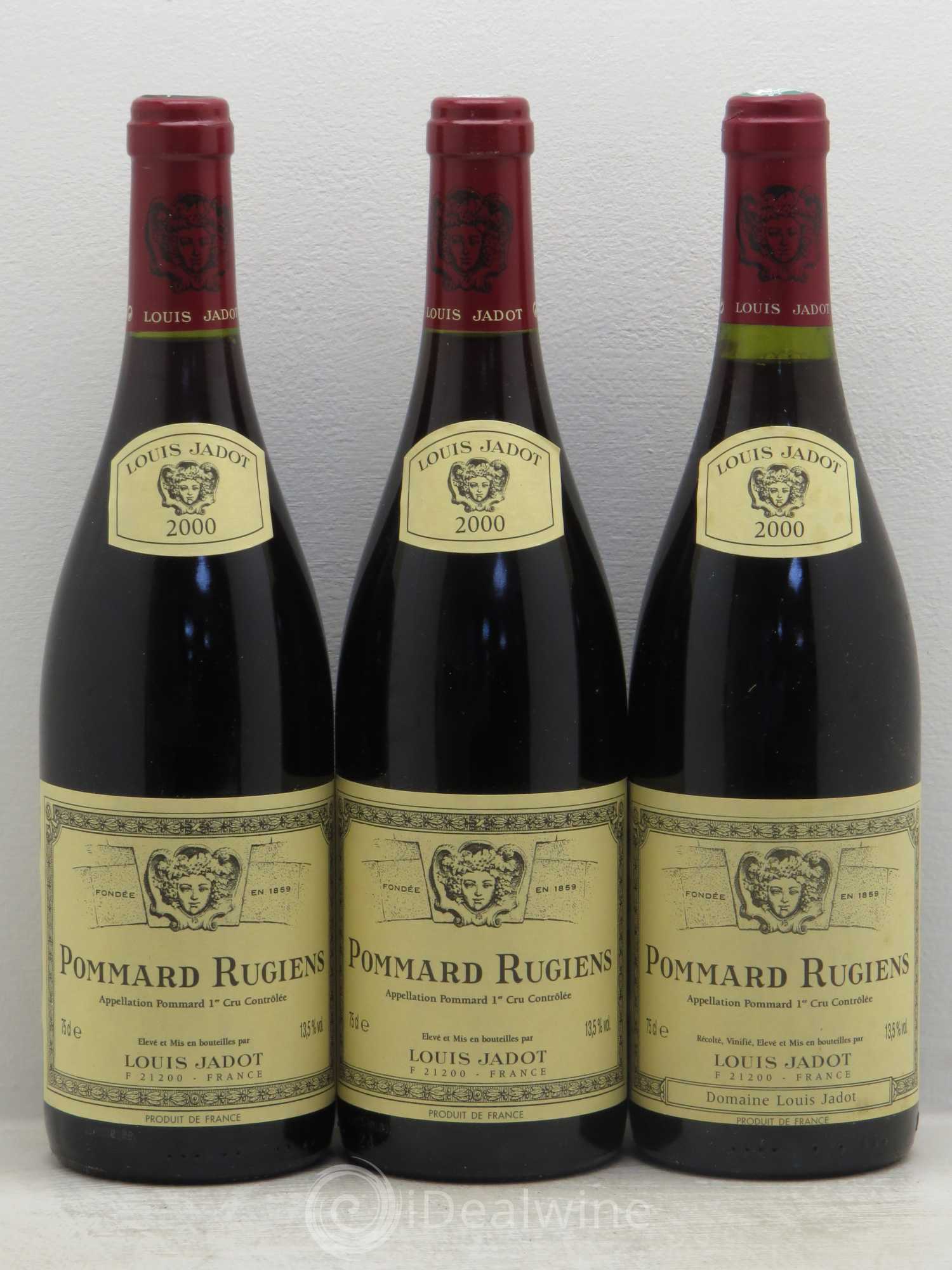 Pommard 1er Cru 2000 - Lot de 3 bouteilles - 0
