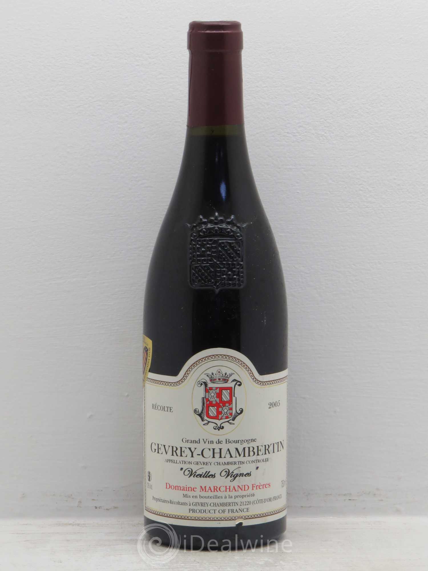 Gevrey-Chambertin VV domaine marchand 2005 - Posten von 1 Flasche - 0