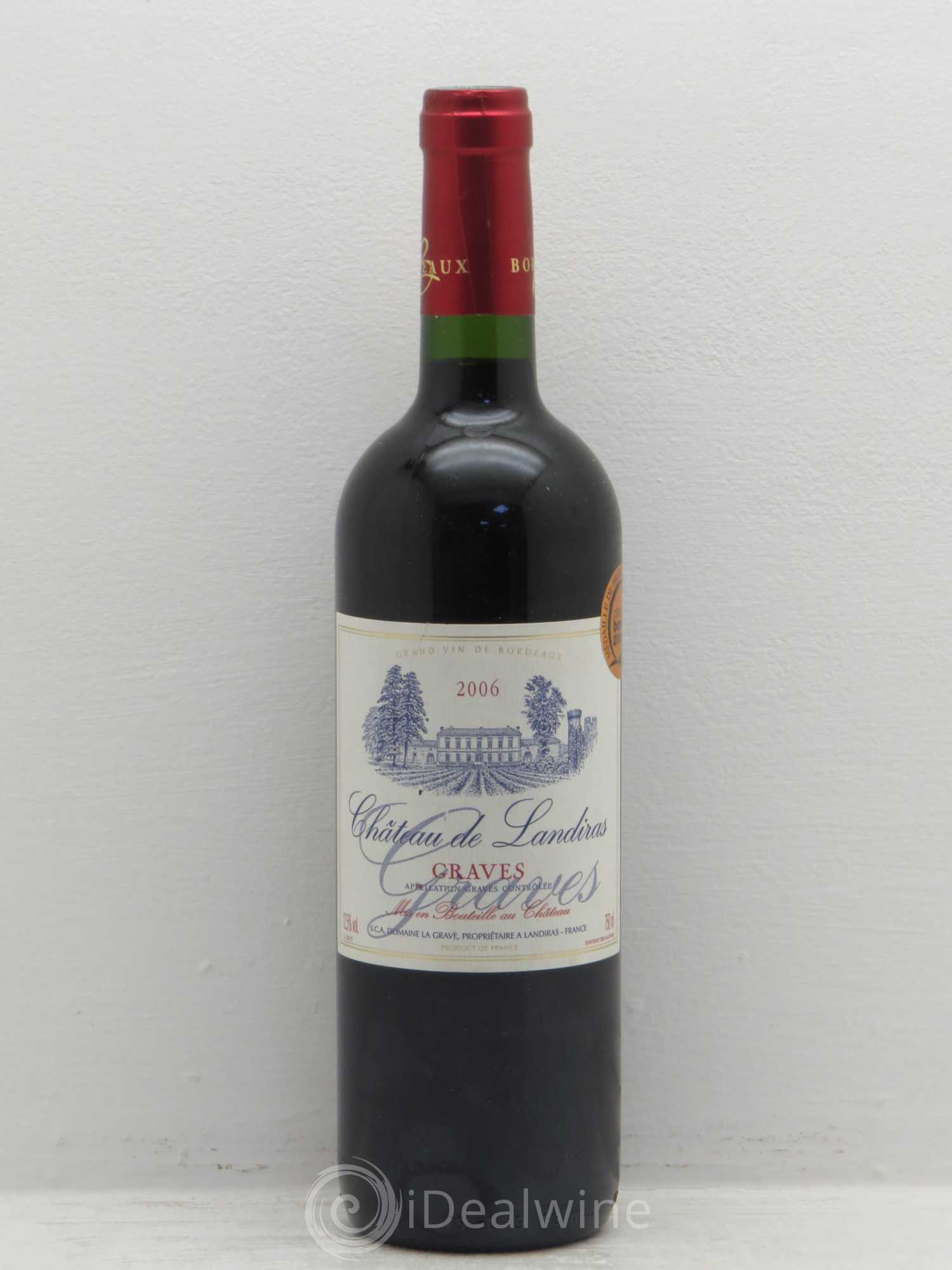 Graves Landiras 2006 - Posten von 1 Flasche - 0