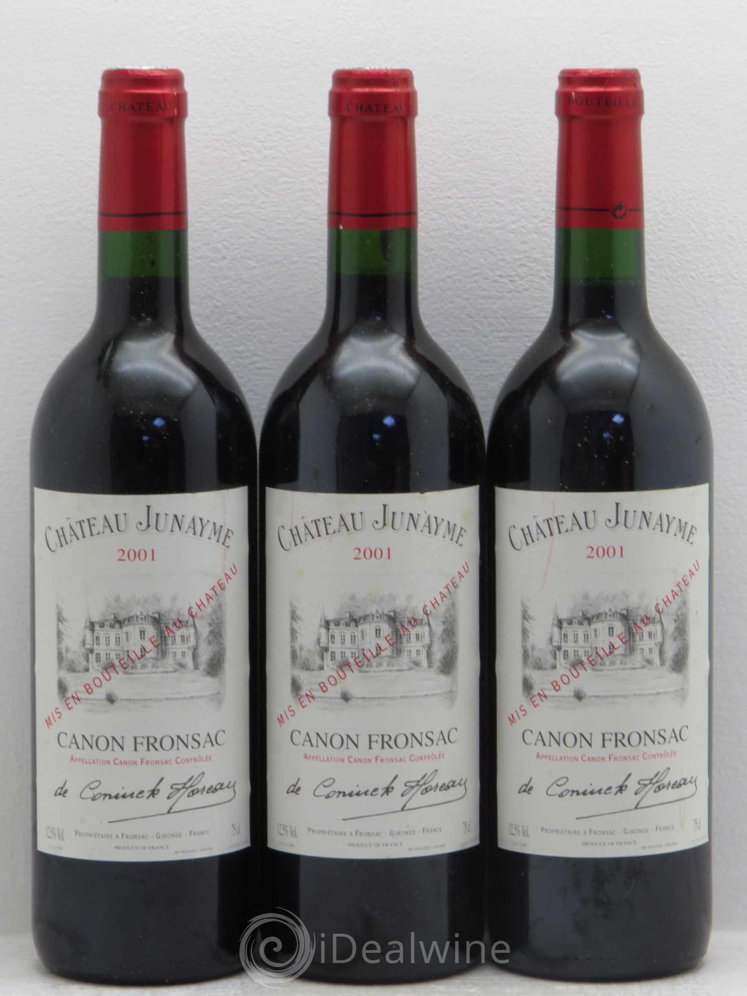 Canon-Fronsac Jumayne 2001 - Posten von 3 Flaschen - 0
