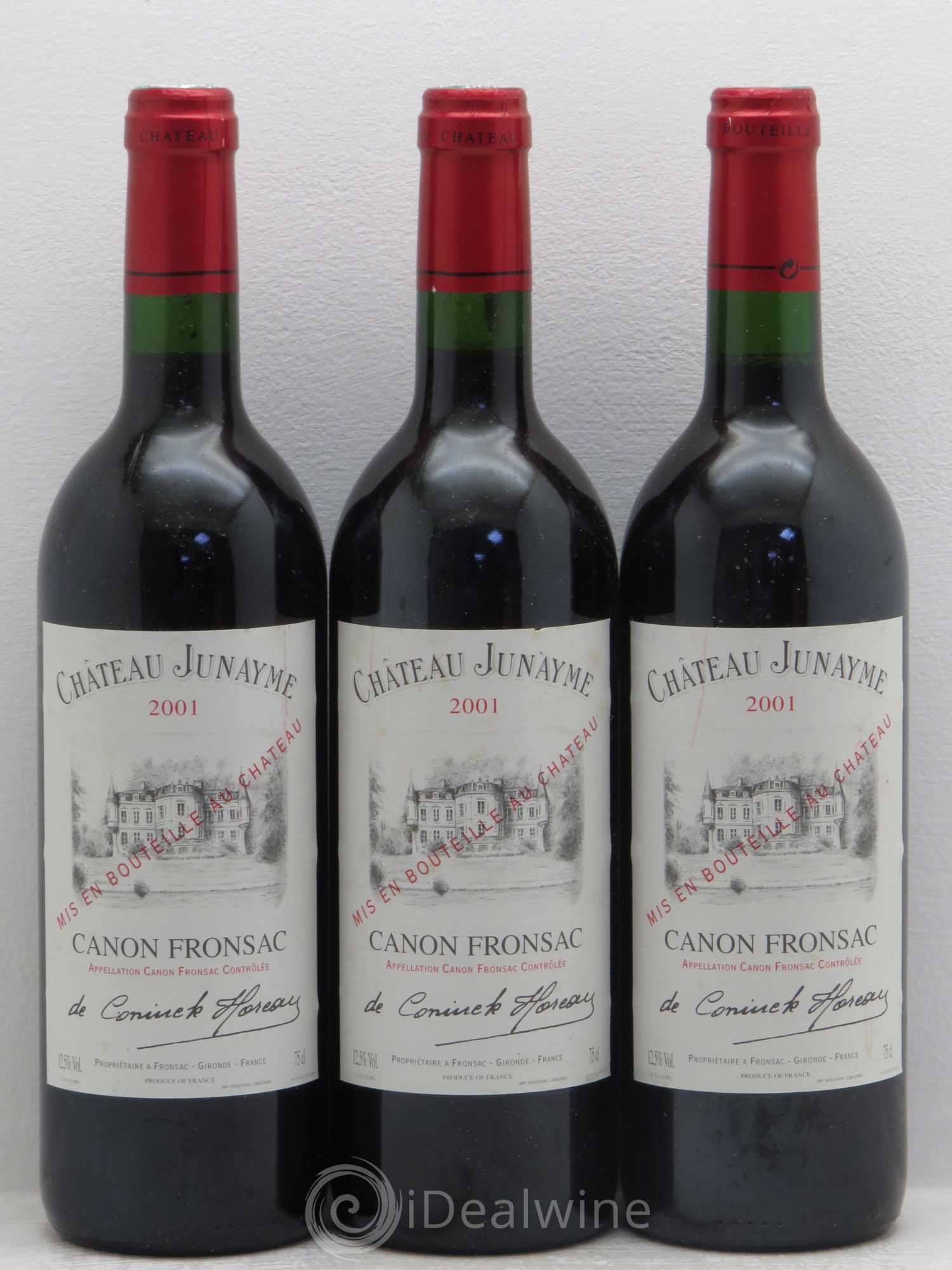 Canon-Fronsac Jumayne 2001 - Posten von 3 Flaschen - 0