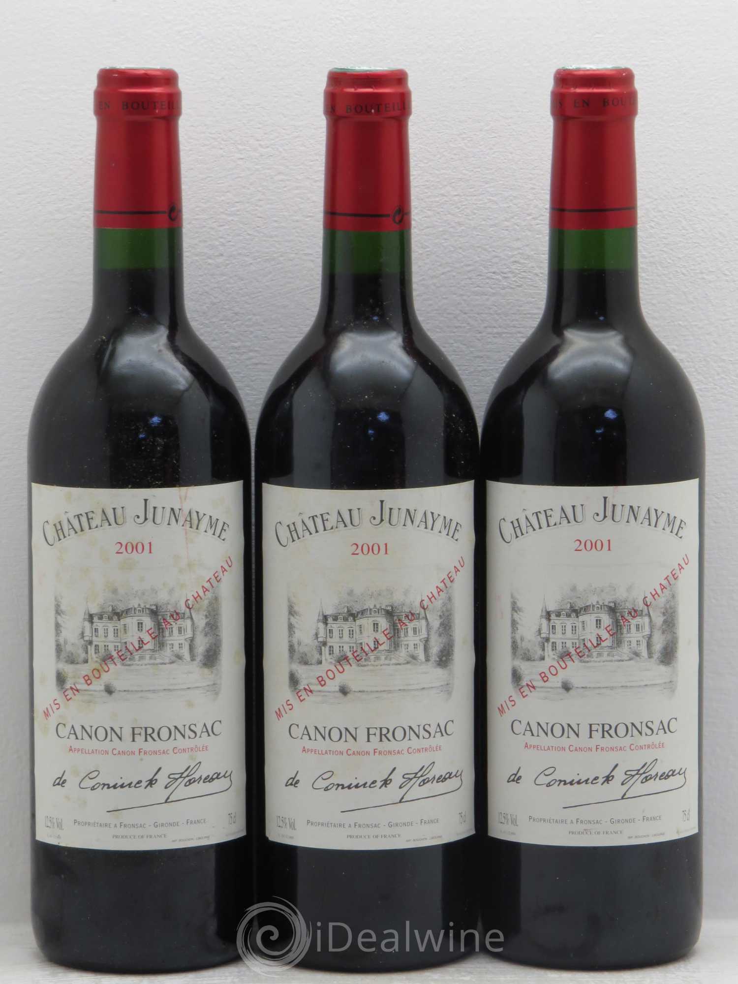 Canon-Fronsac Jumayne 2001 - Posten von 3 Flaschen - 0