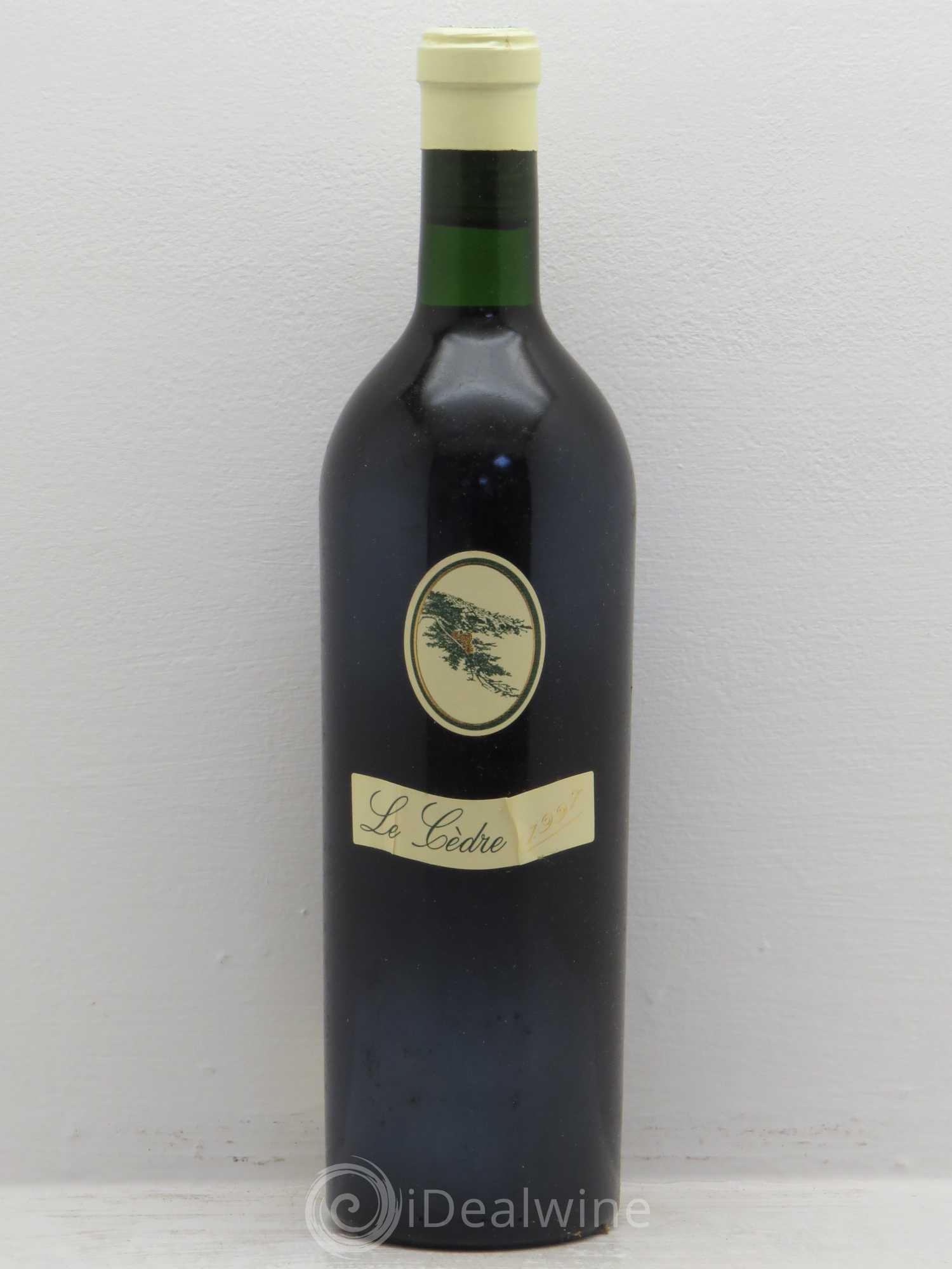Cahors Château du Cèdre Pascal et Jean-Marc Verhaeghe 1997 - Lot de 1 bouteille - 0