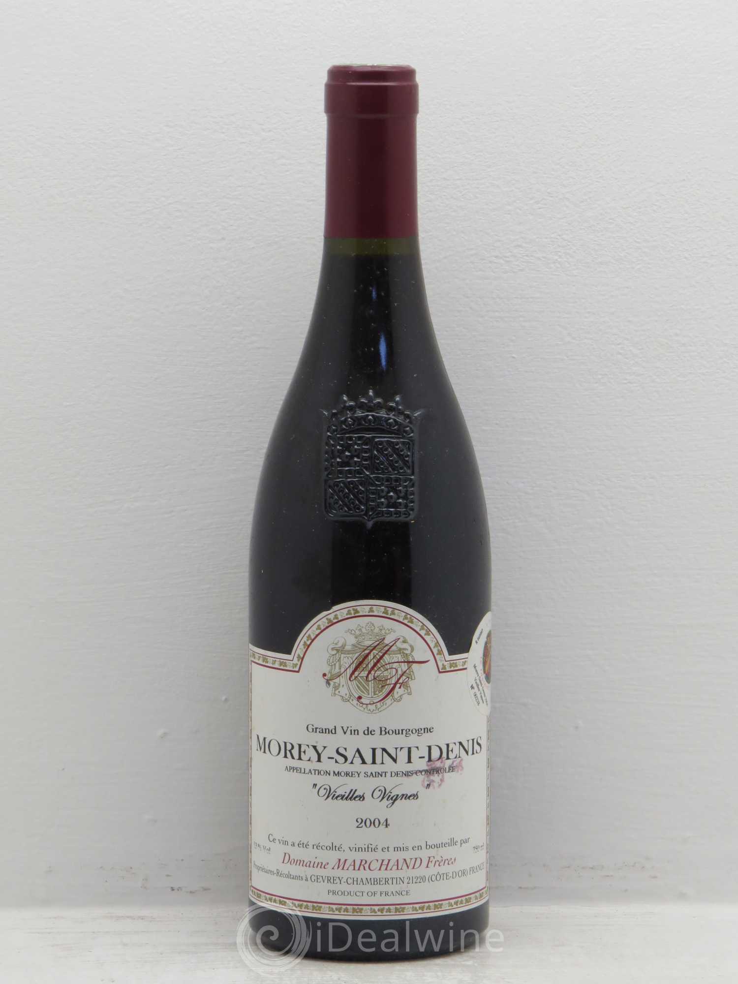 Morey-Saint-Denis VV Marchand 2004 - Lot de 6 bouteilles - 0