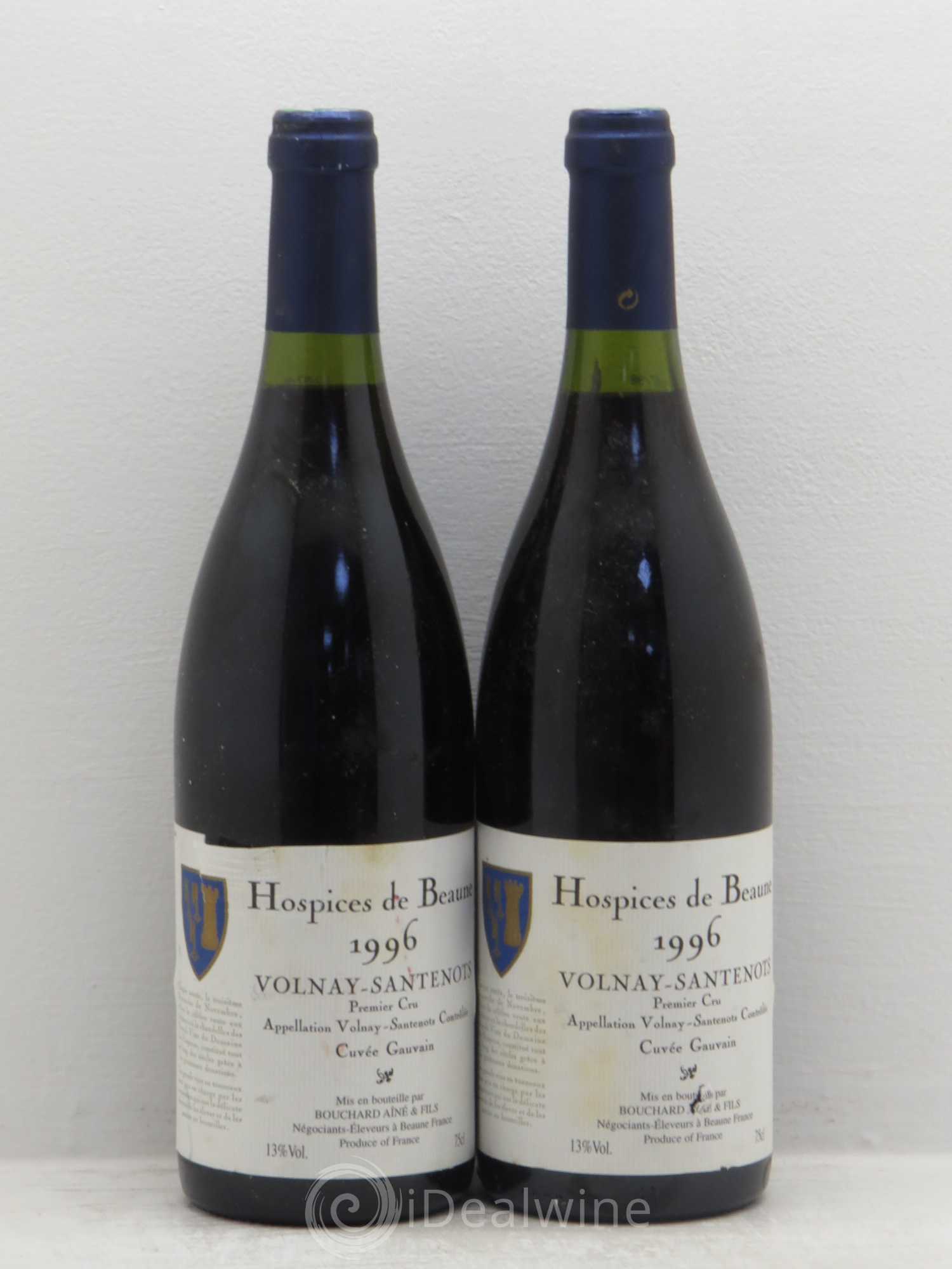 Volnay 1er Cru Cuvée gauvin par bouchard 1996 - Posten von 2 Flaschen - 0