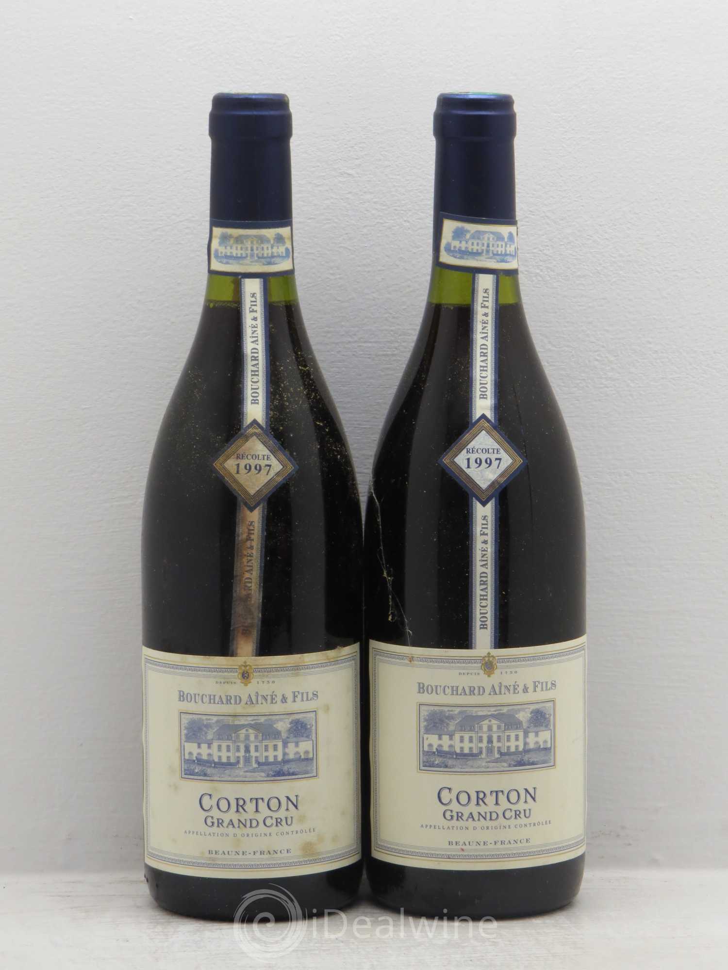 Corton Grand Cru Le Corton Bouchard Père & Fils 1997 - Lot de 2 bouteilles - 0