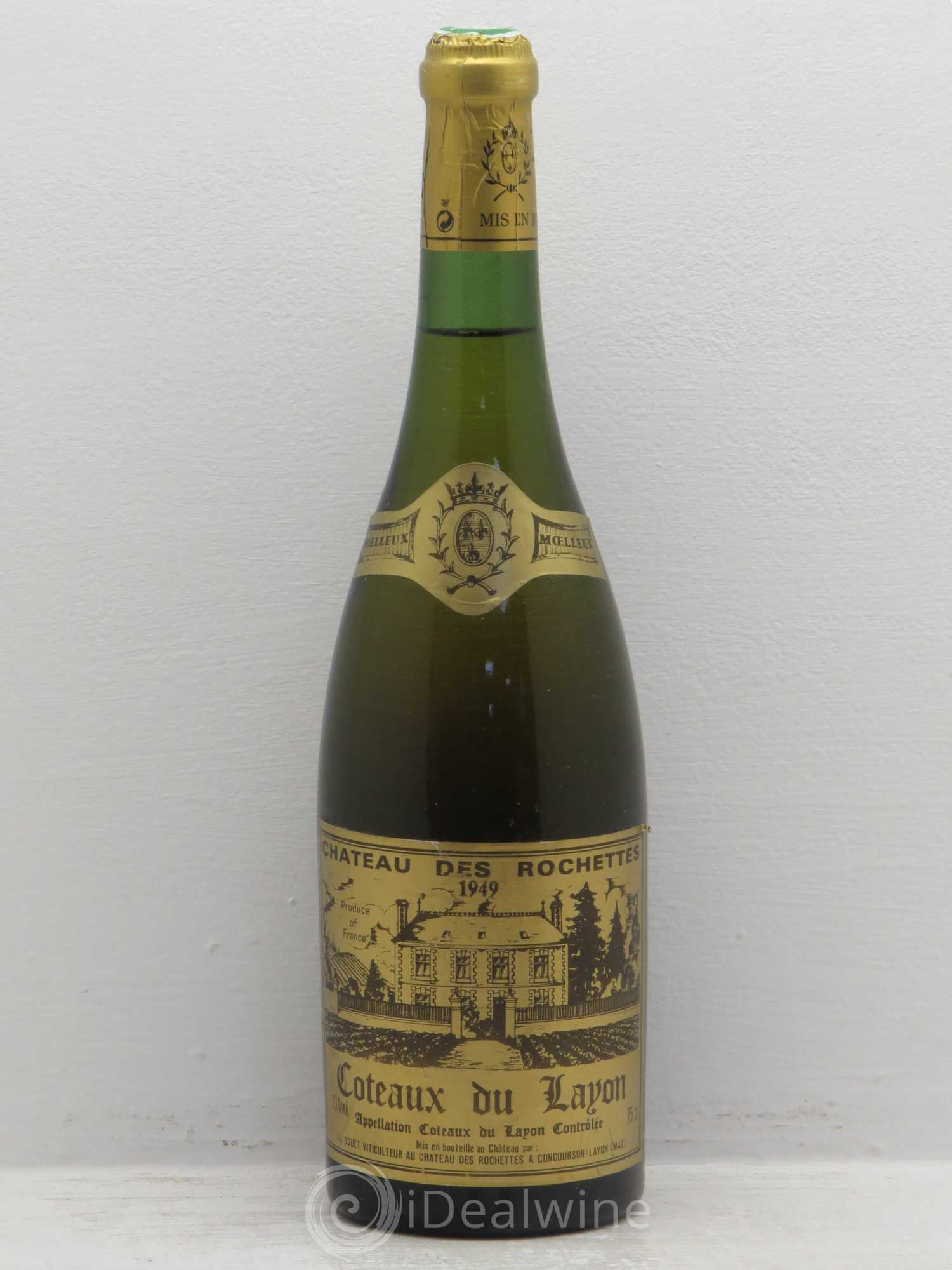 Coteaux du Layon chateau les rochettes 1949 - Lotto di 1 bottiglia - 0