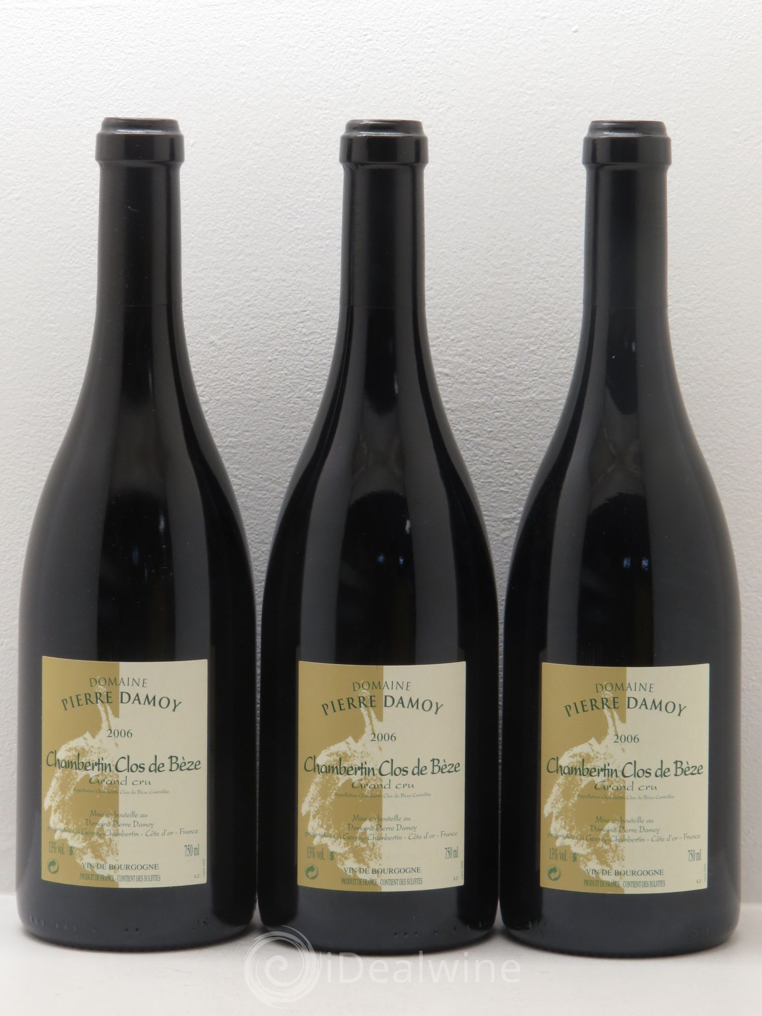 Chambertin Clos de Bèze Grand Cru Pierre Damoy 2006 - Lot de 3 bouteilles - 0