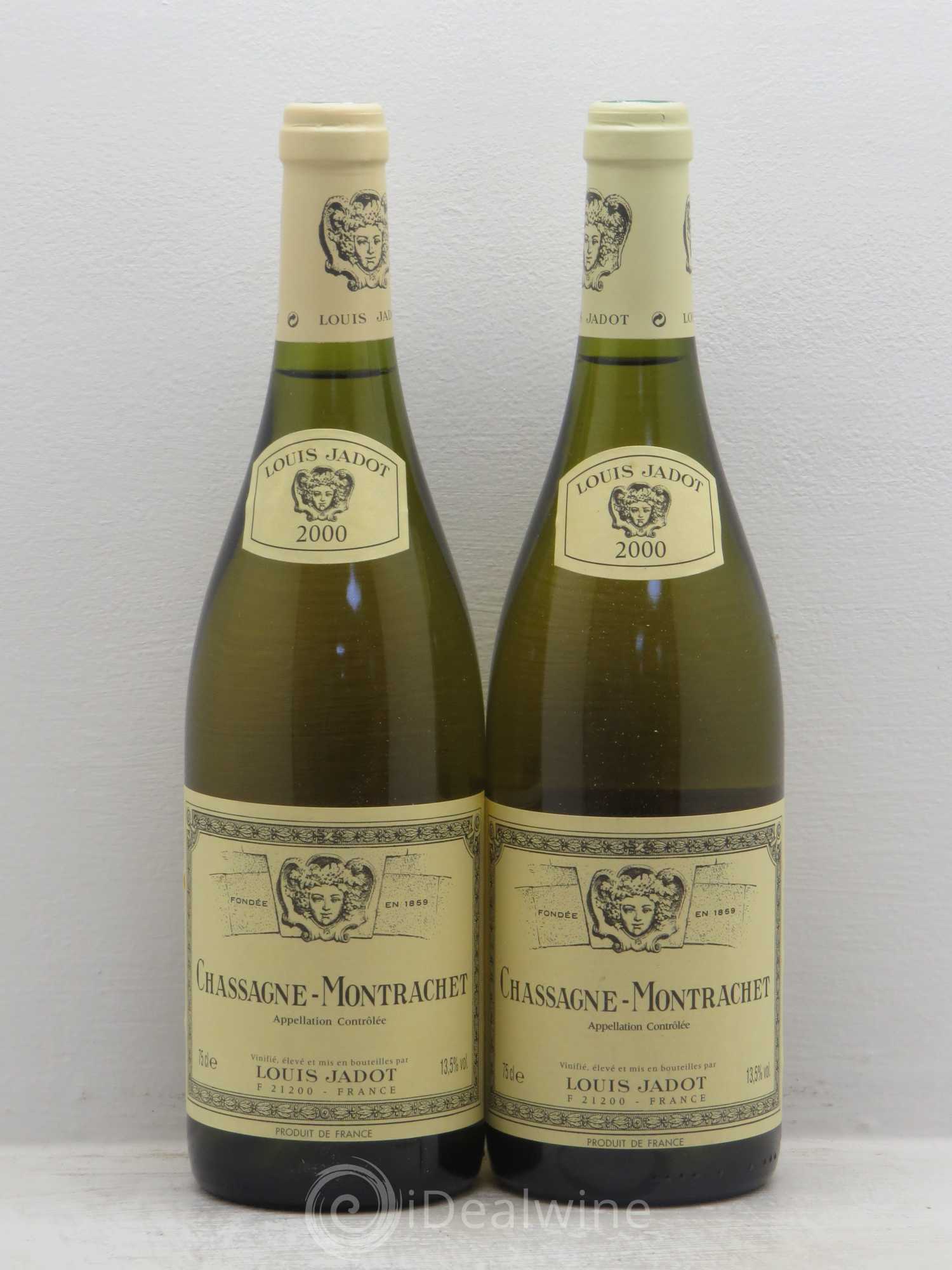 Chassagne-Montrachet Jadot 2000 - Posten von 2 Flaschen - 0
