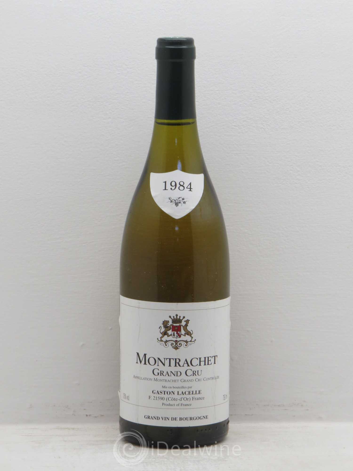 Montrachet Grand Cru Gaston Lacelle 1984 - Posten von 1 Flasche - 0