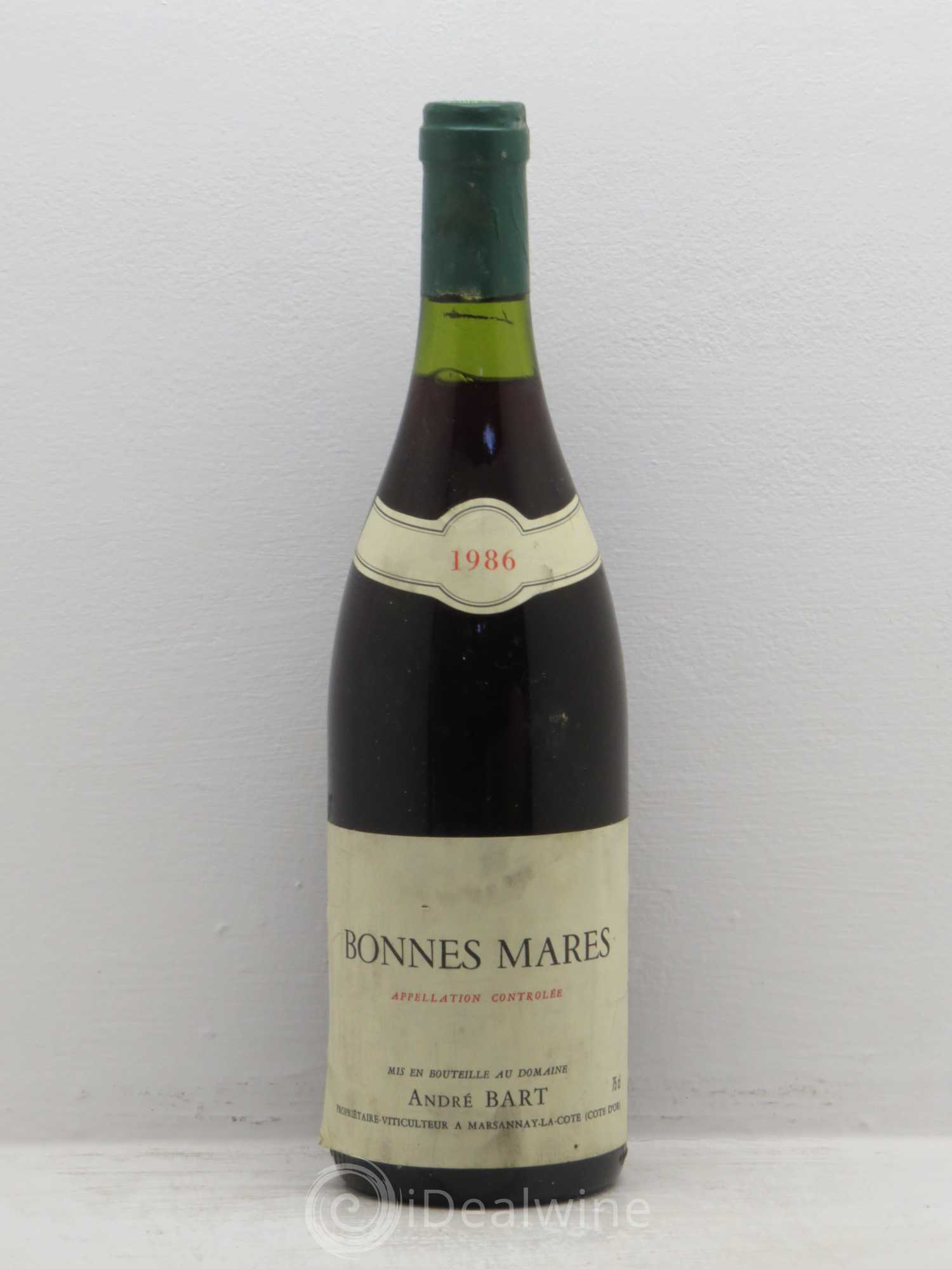 Bonnes-Mares Grand Cru Bart (Domaine) 1986 - Lot de 1 bouteille - 0