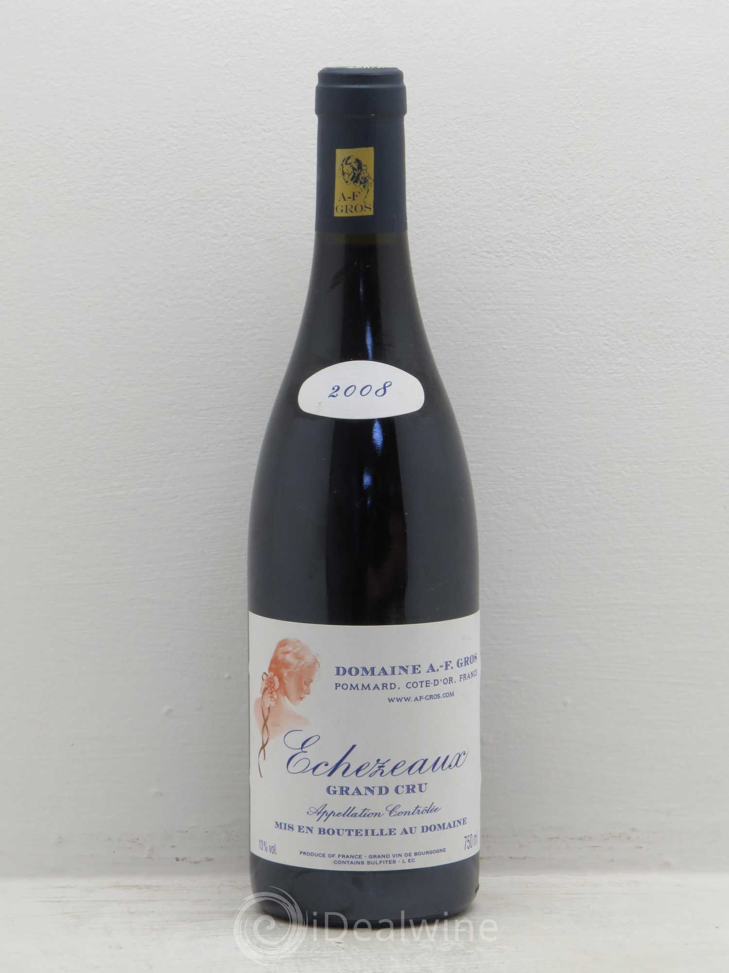 Echezeaux Grand Cru A.-F. Gros 2008 - Lot de 1 bouteille - 0