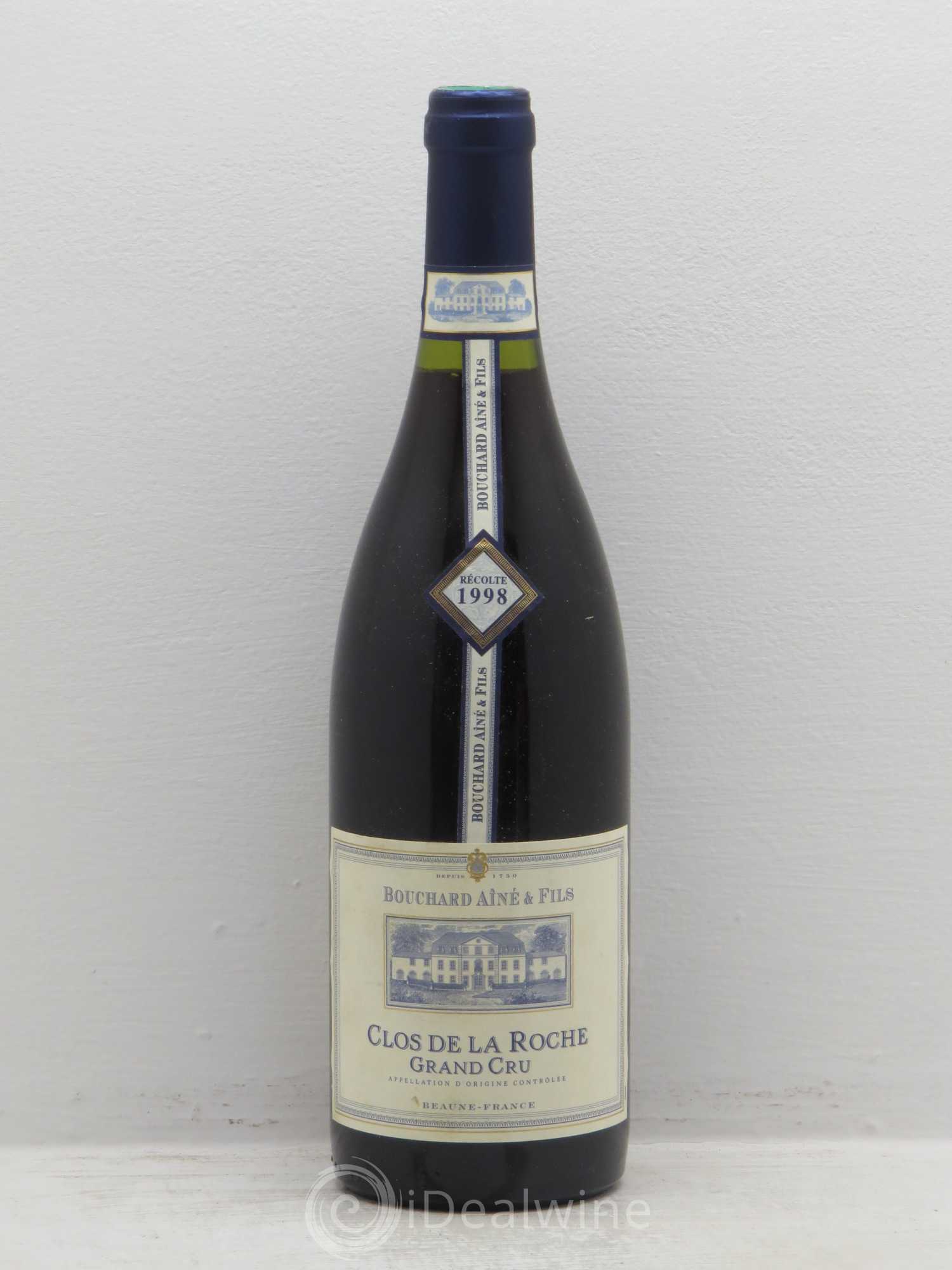 Clos de la Roche Grand Cru Bouchard 1998 - Lot de 1 bouteille - 0