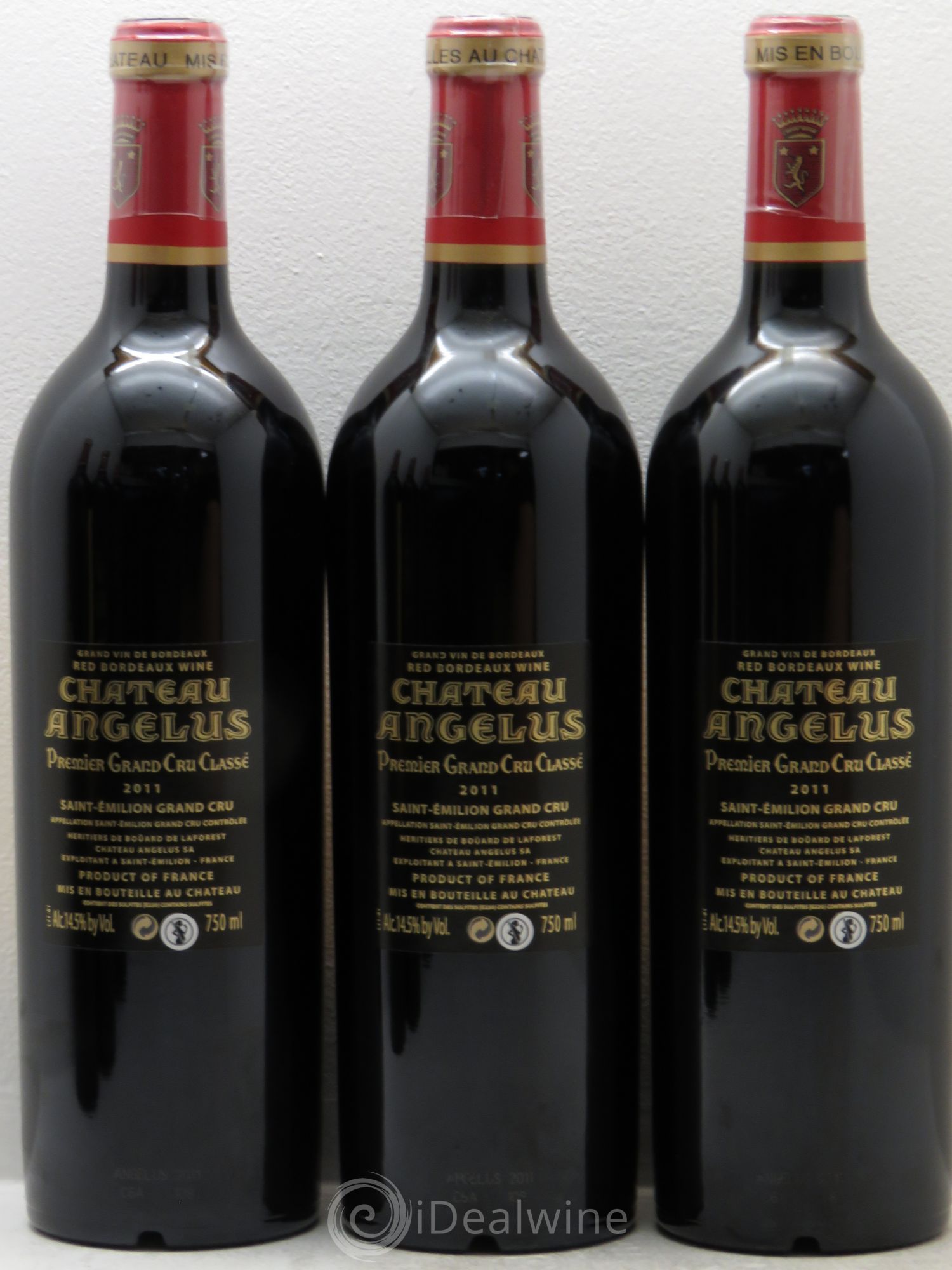 Château Angélus 1er Grand Cru Classé A 2011 - Lot de 6 bouteilles - 2