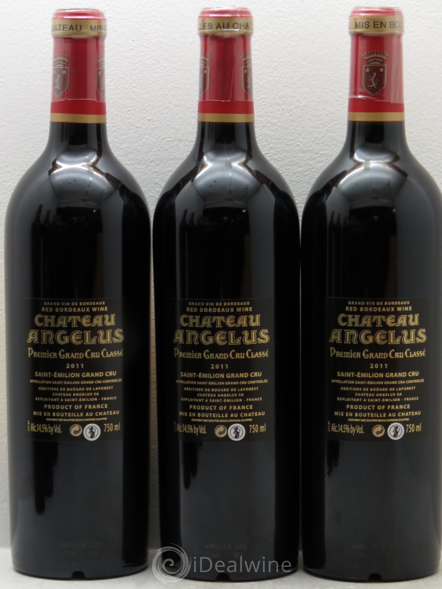 Château Angélus 1er Grand Cru Classé A 2011 - Lot de 6 bouteilles - 4