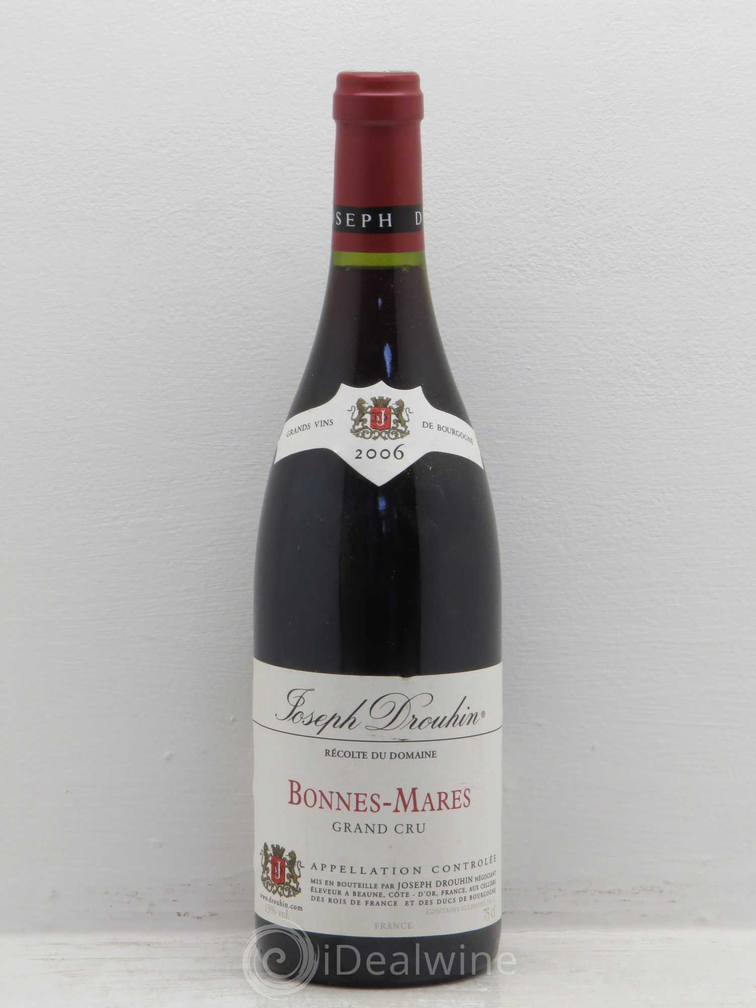 Bonnes-Mares Grand Cru Joseph Drouhin 2006 - Lot de 1 bouteille - 0