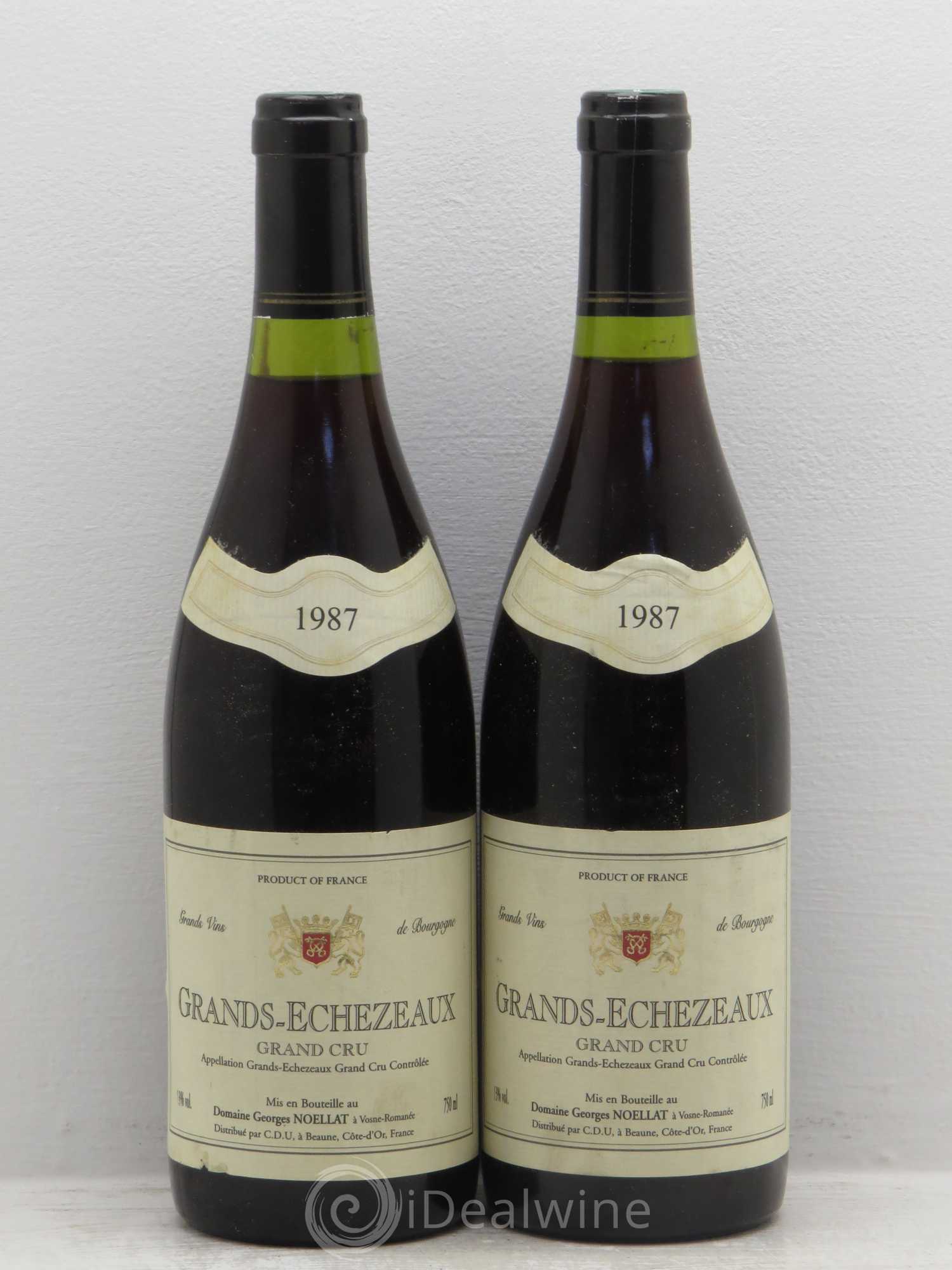 Grands-Echezeaux Grand Cru Noellat 1987 - Lot de 2 bouteilles - 0