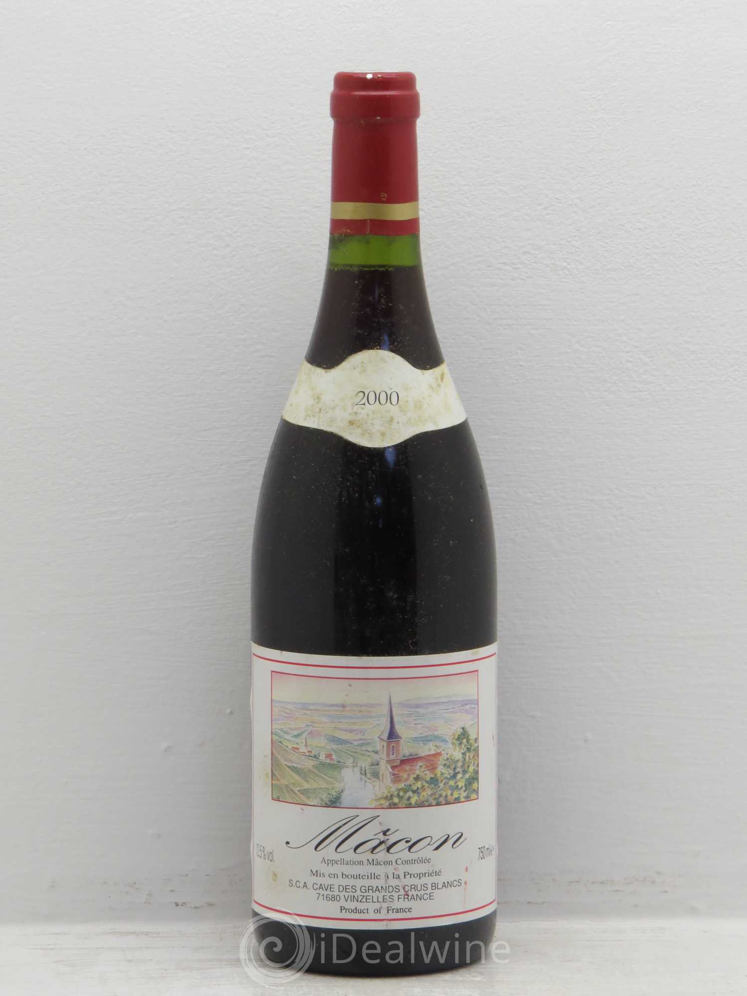 Mâcon Cave des grands crus blancs 2000 - Posten von 1 Flasche - 0