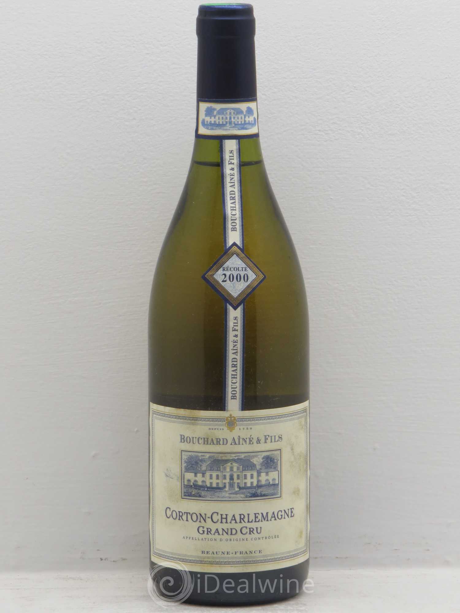 Corton-Charlemagne Grand Cru Bouchard Ainé 2000 - Lot de 6 bouteilles - 0