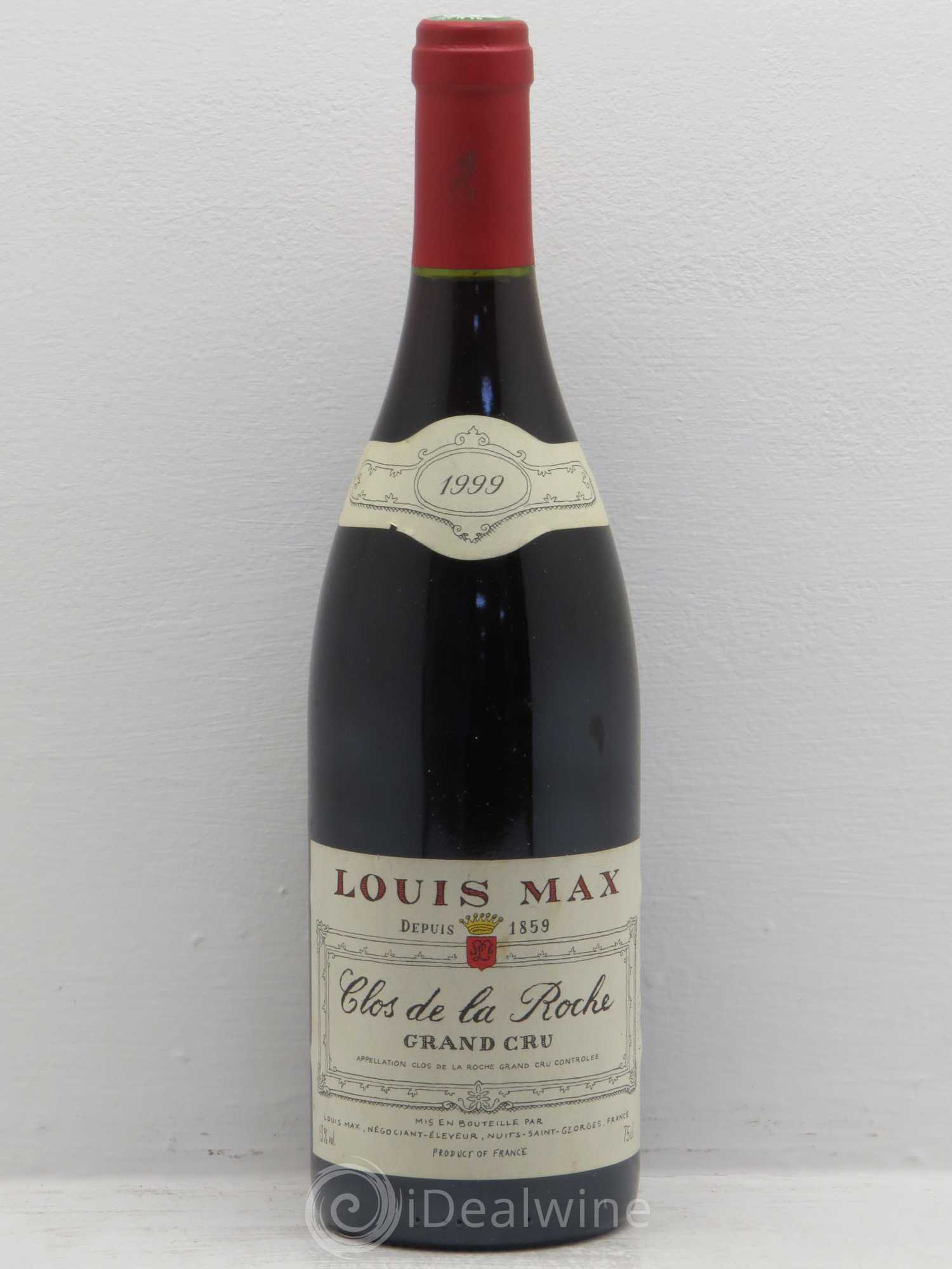 Clos de la Roche Grand Cru Louis Max 1999 - Posten von 1 Flasche - 0