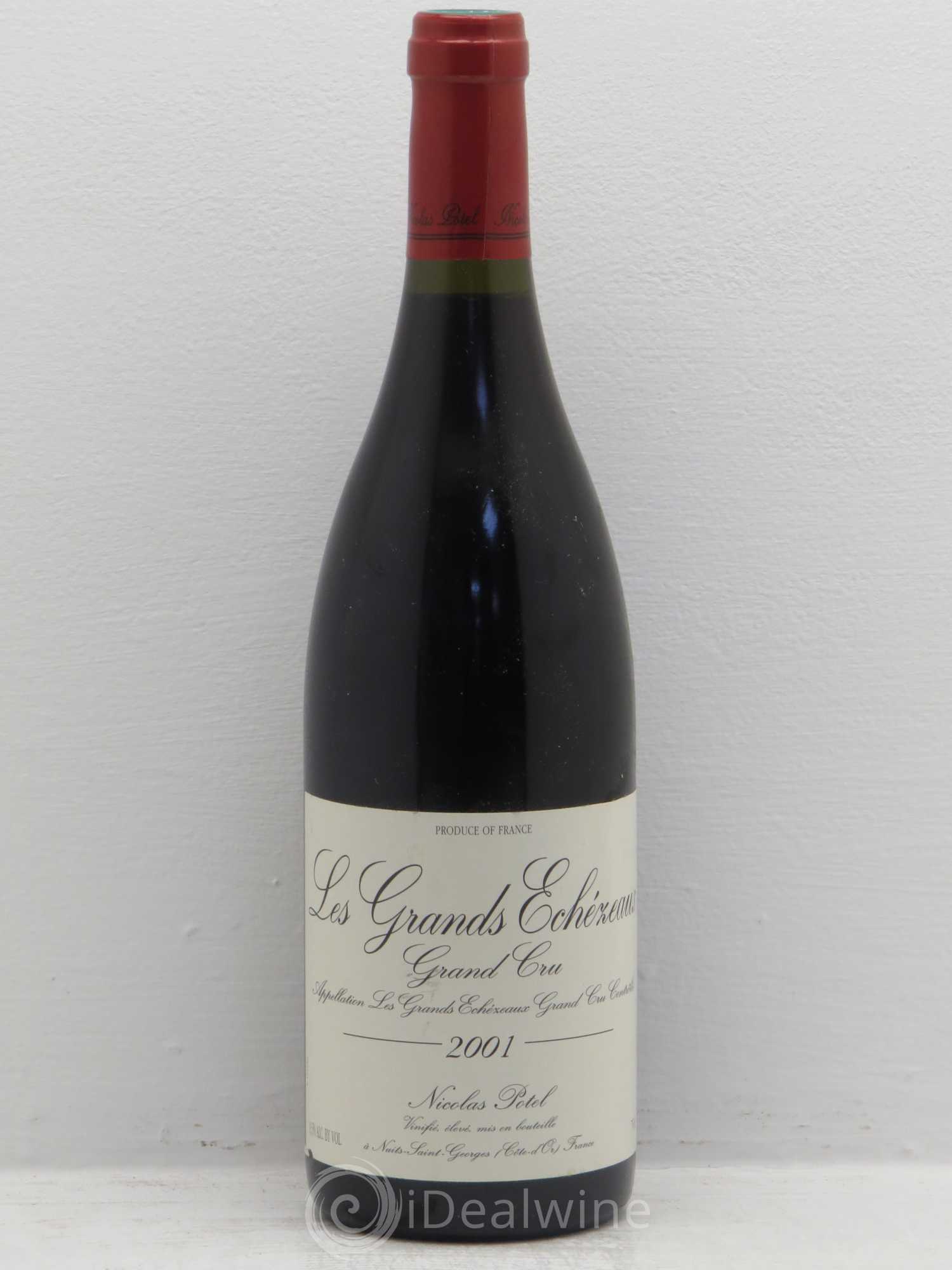 Grands-Echezeaux Grand Cru Nicolas Potel 2001 - Lot de 1 bouteille - 0