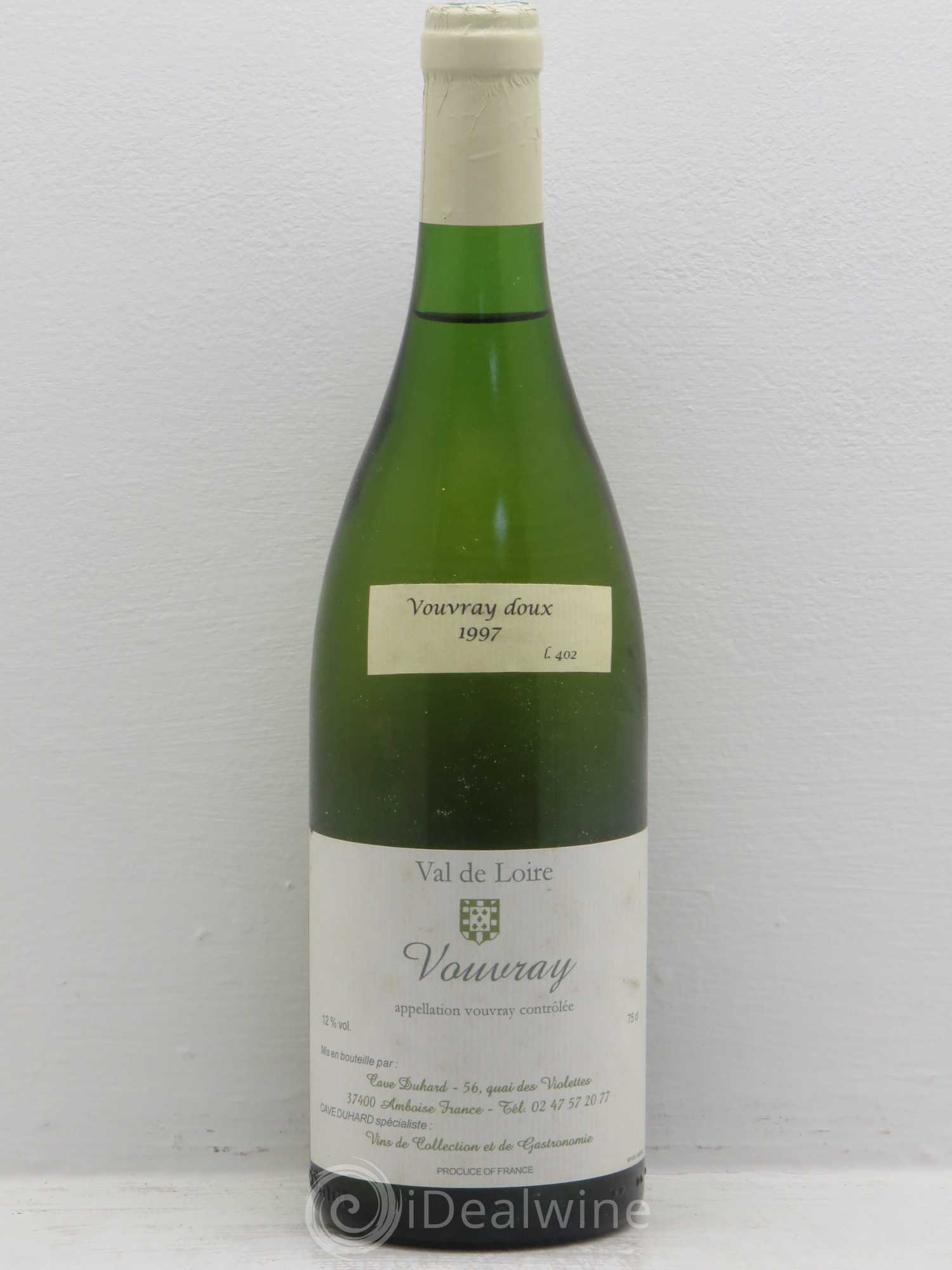 Vouvray Duhart 1997 - Posten von 1 Flasche - 0