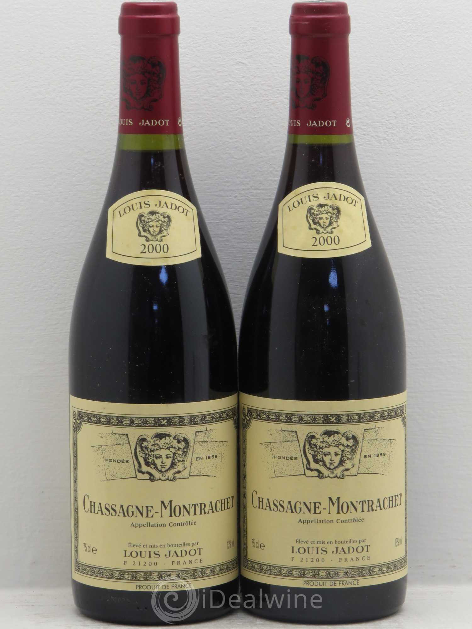 Chassagne-Montrachet Jadot 2000 - Posten von 2 Flaschen - 0