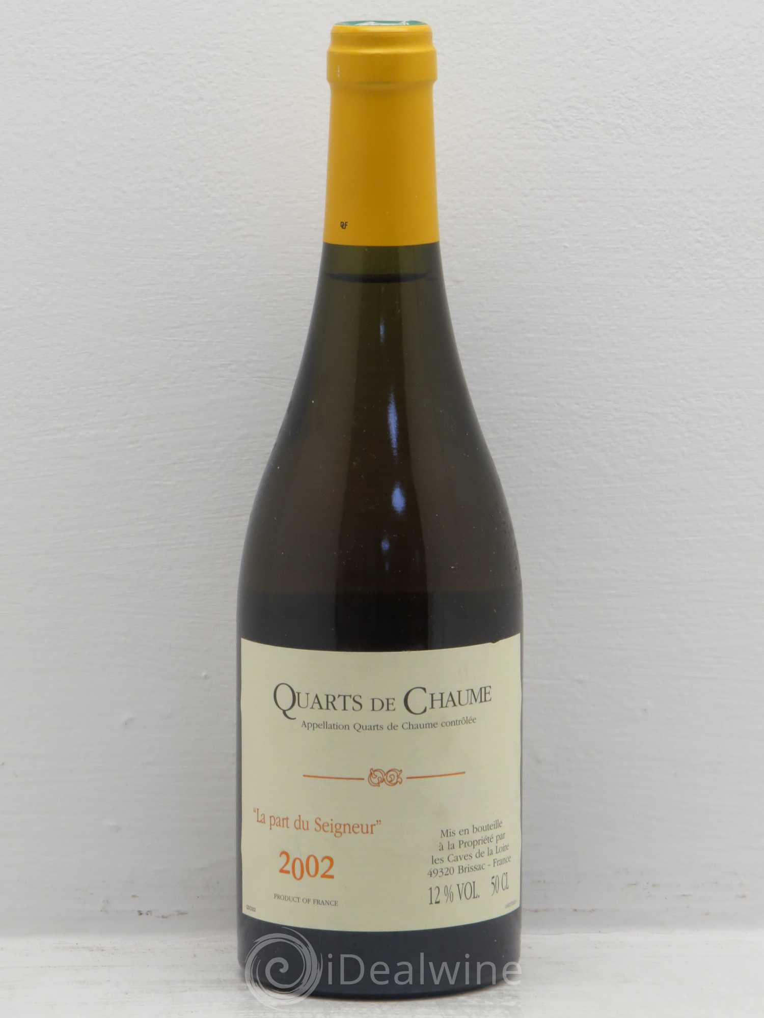 Quarts de Chaume 2002 - Posten von 6 Demi-Flaschen - 0