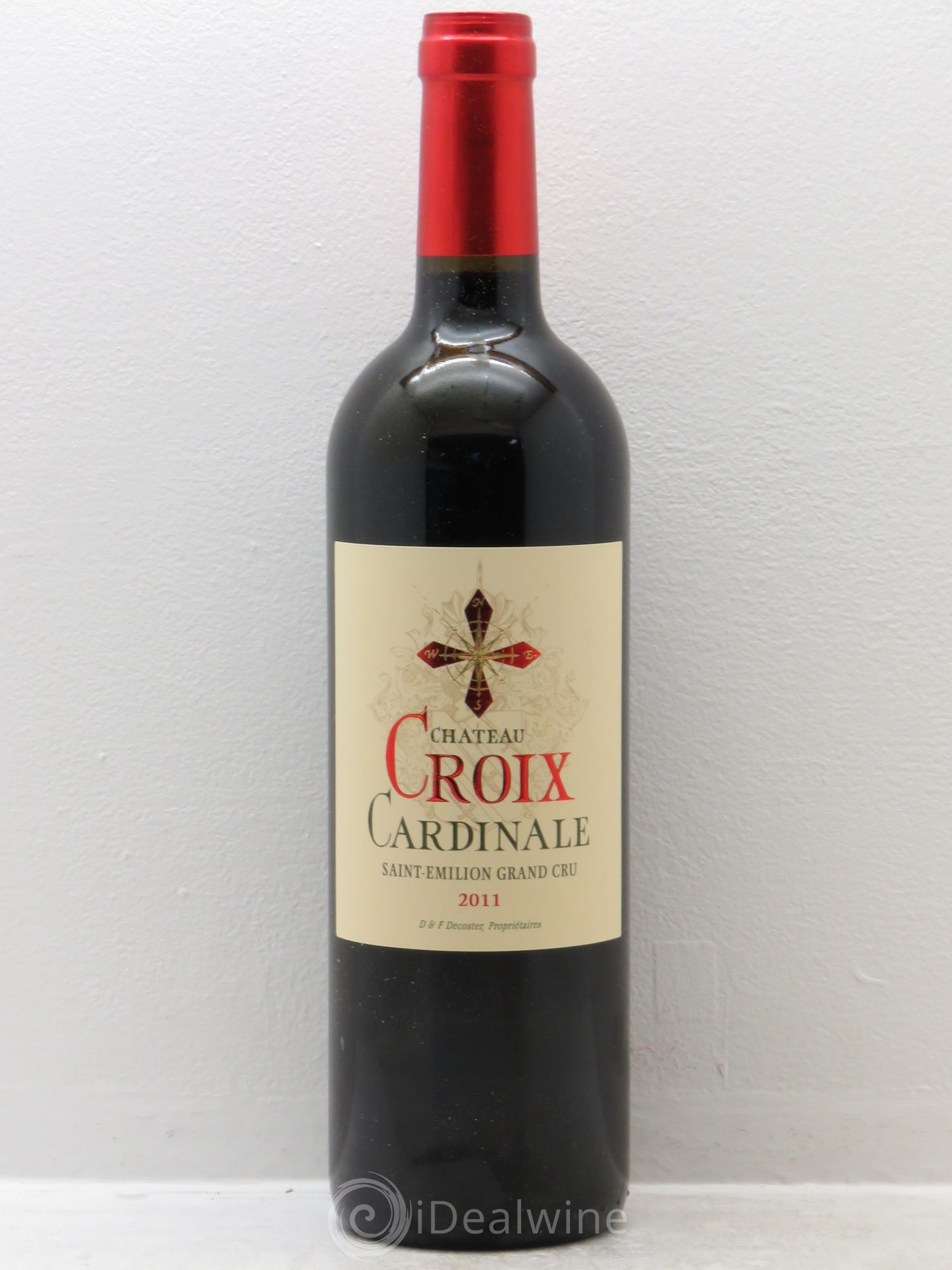 Saint-Émilion Croix cardinale 2011 - Posten von 12 Flaschen - 0