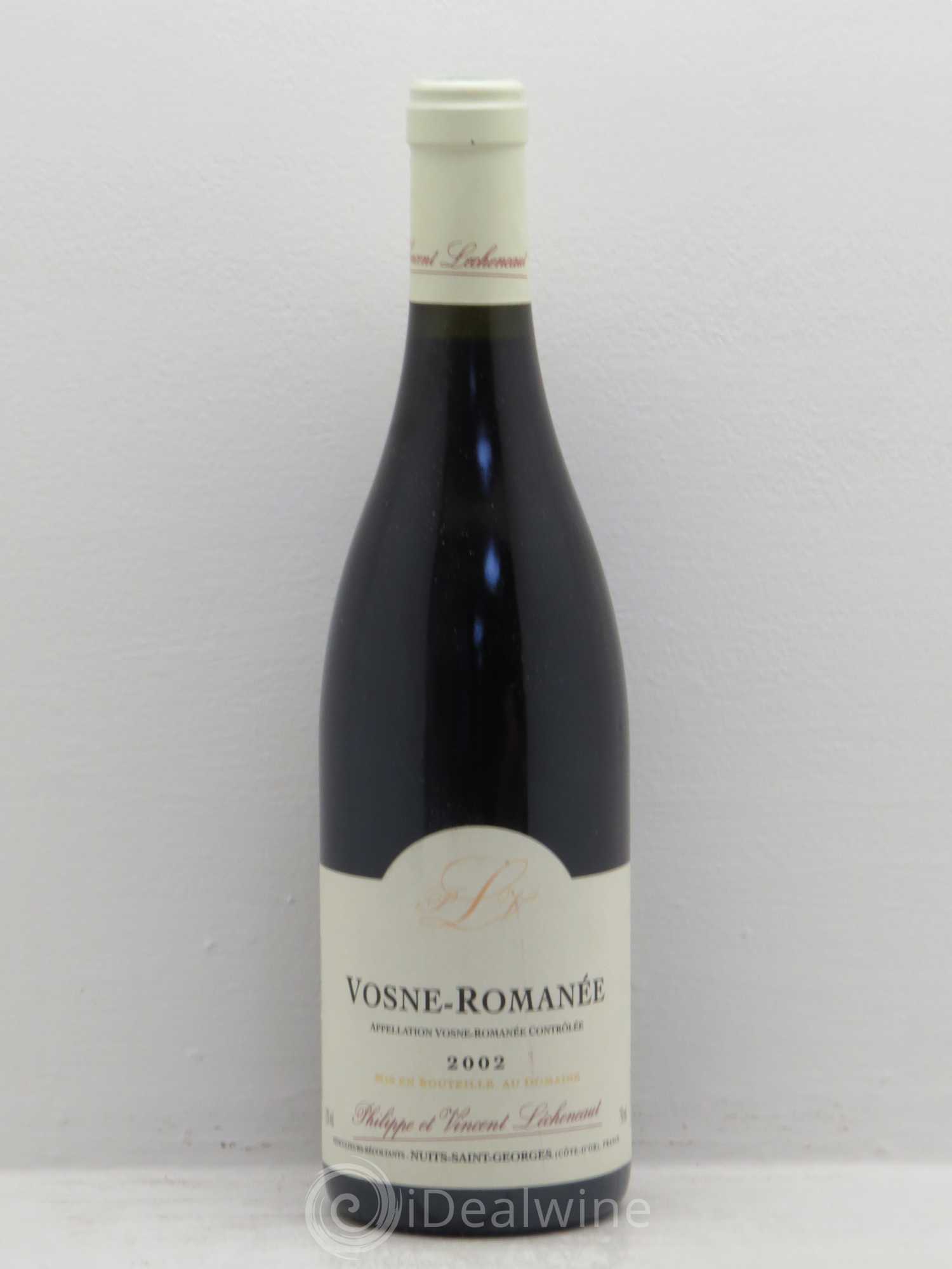 Vosne-Romanée Vincent Lecheneaut 2002 - Posten von 1 Flasche - 0