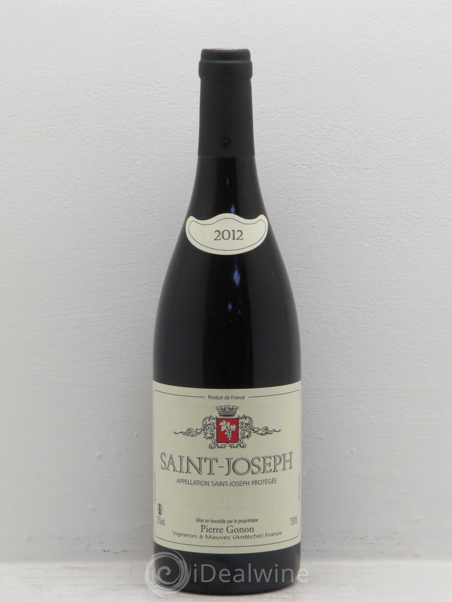 Saint-Joseph Gonon (Domaine) 2012 - Lot de 6 bouteilles - 0