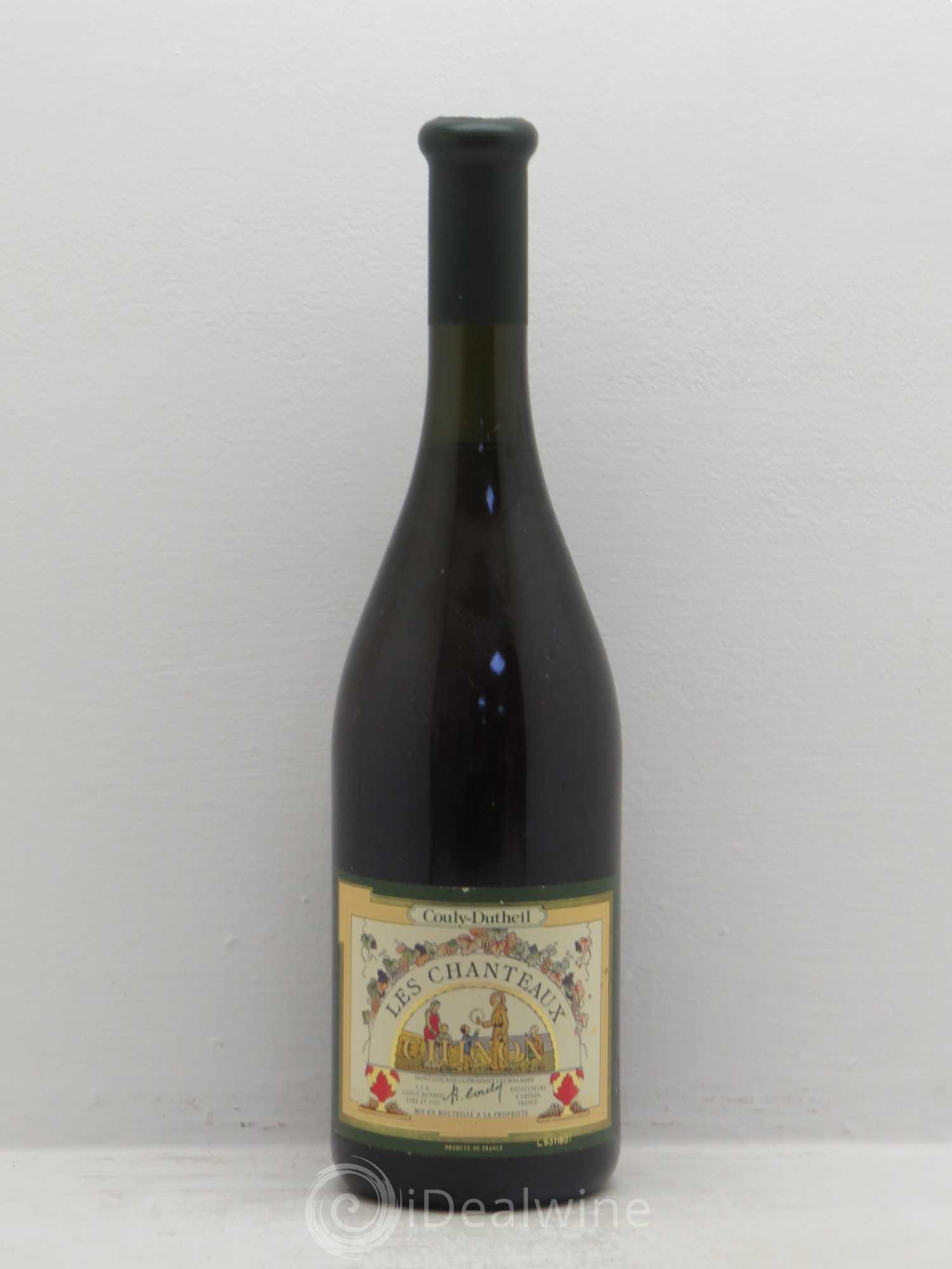 Chinon Chanteaux Couly dutheil 1989 - Posten von 1 Flasche - 0