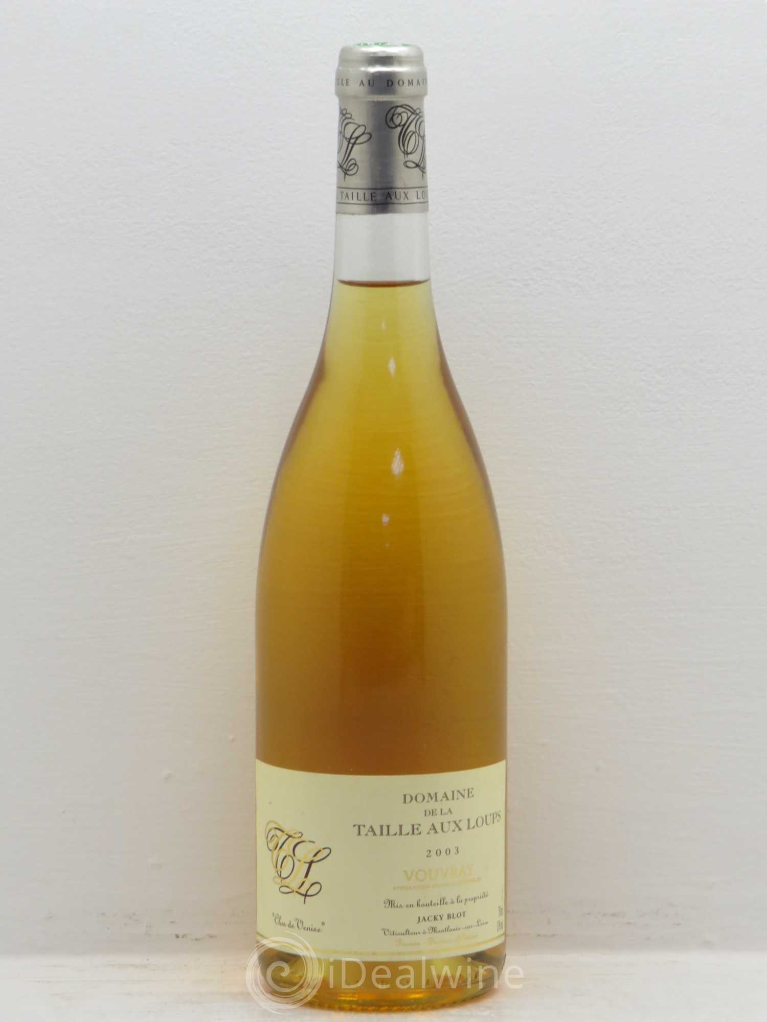 Vouvray Clos de Venise La Taille aux Loups 2003 - Lot de 1 bouteille - 0