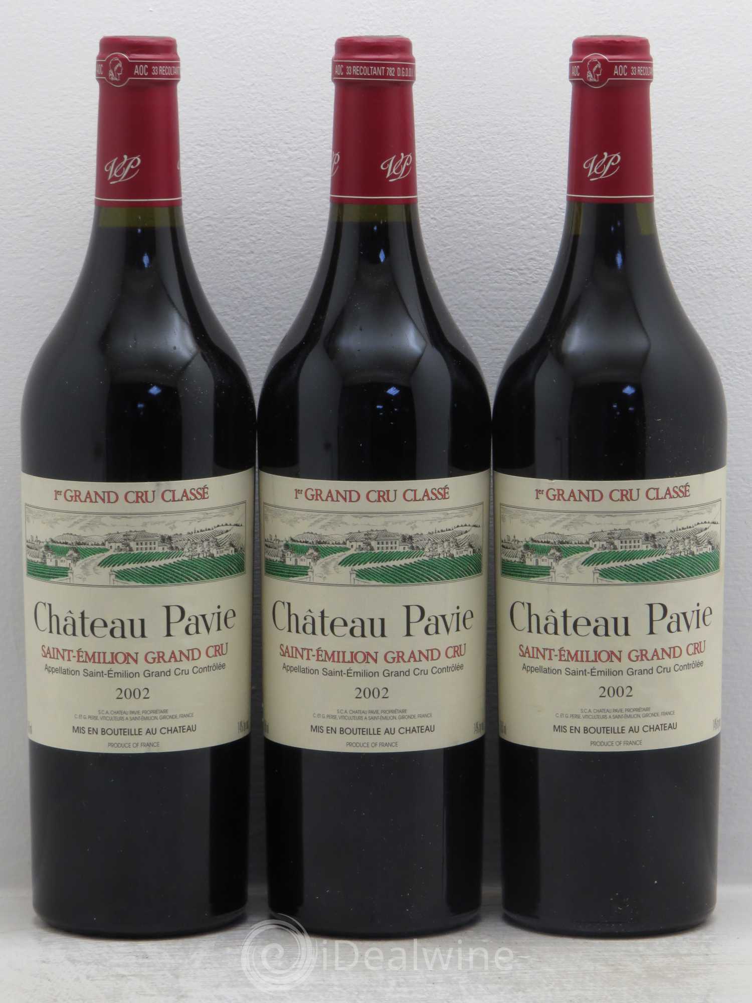Château Pavie 1er Grand Cru Classé A 2002 - Lot de 6 bouteilles - 2