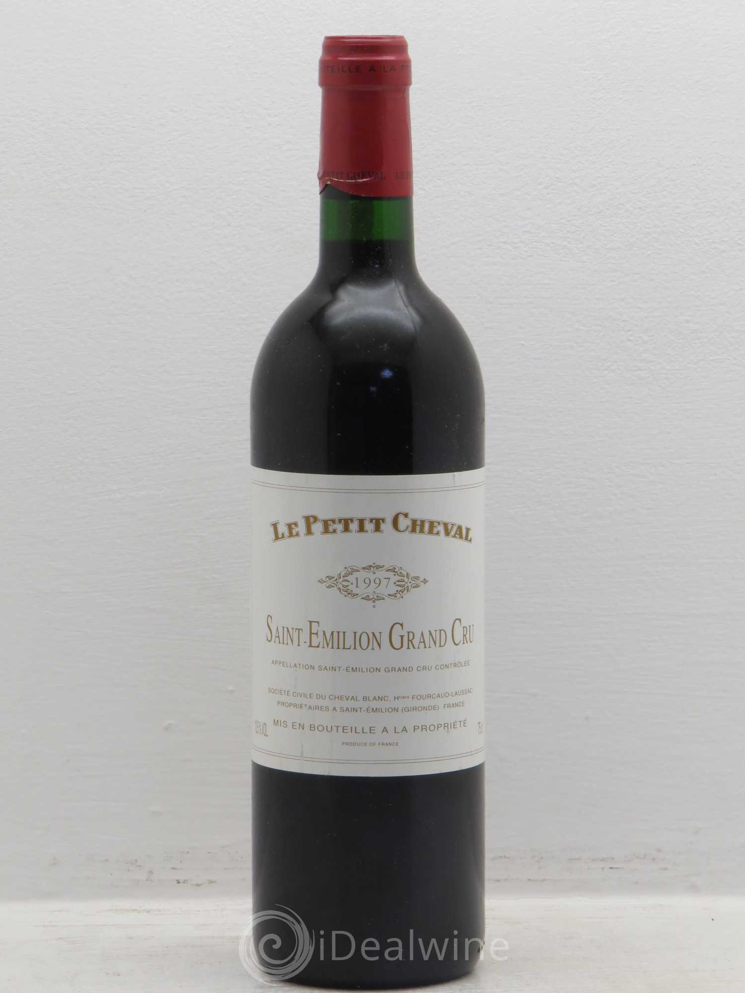 Le Petit Cheval Second Vin 1997 - Lot de 1 bouteille - 0