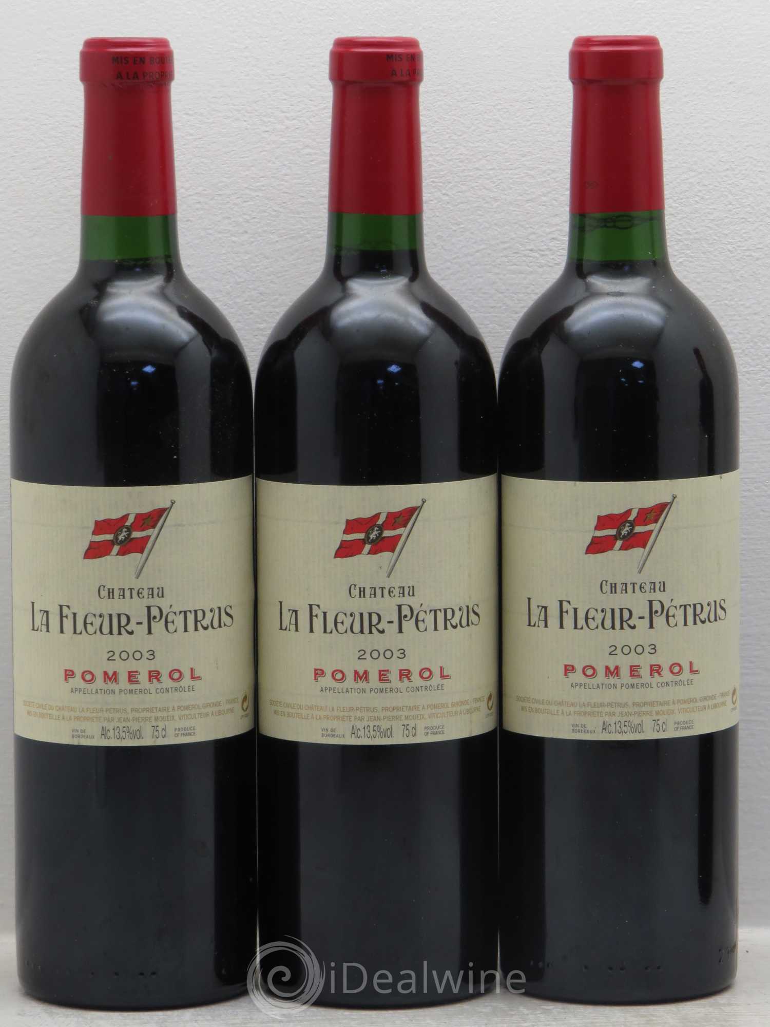 Château la Fleur Petrus 2003 - Lot de 3 bouteilles - 0