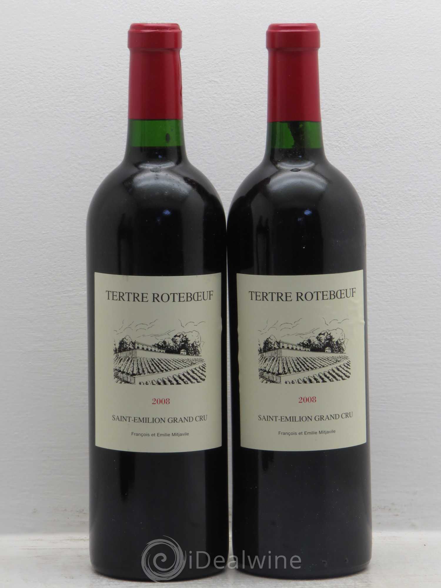 Château Tertre Roteboeuf 2008 - Posten von 2 Flaschen - 0